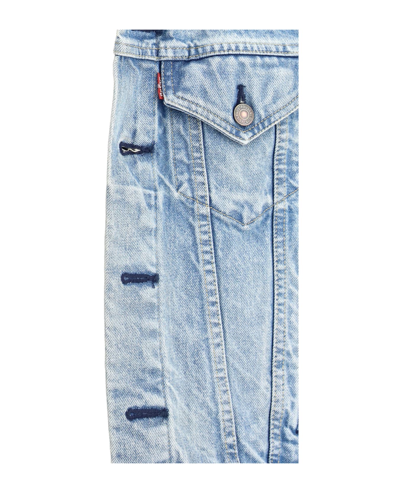 Junya Watanabe Denim Jacket With Cardigan