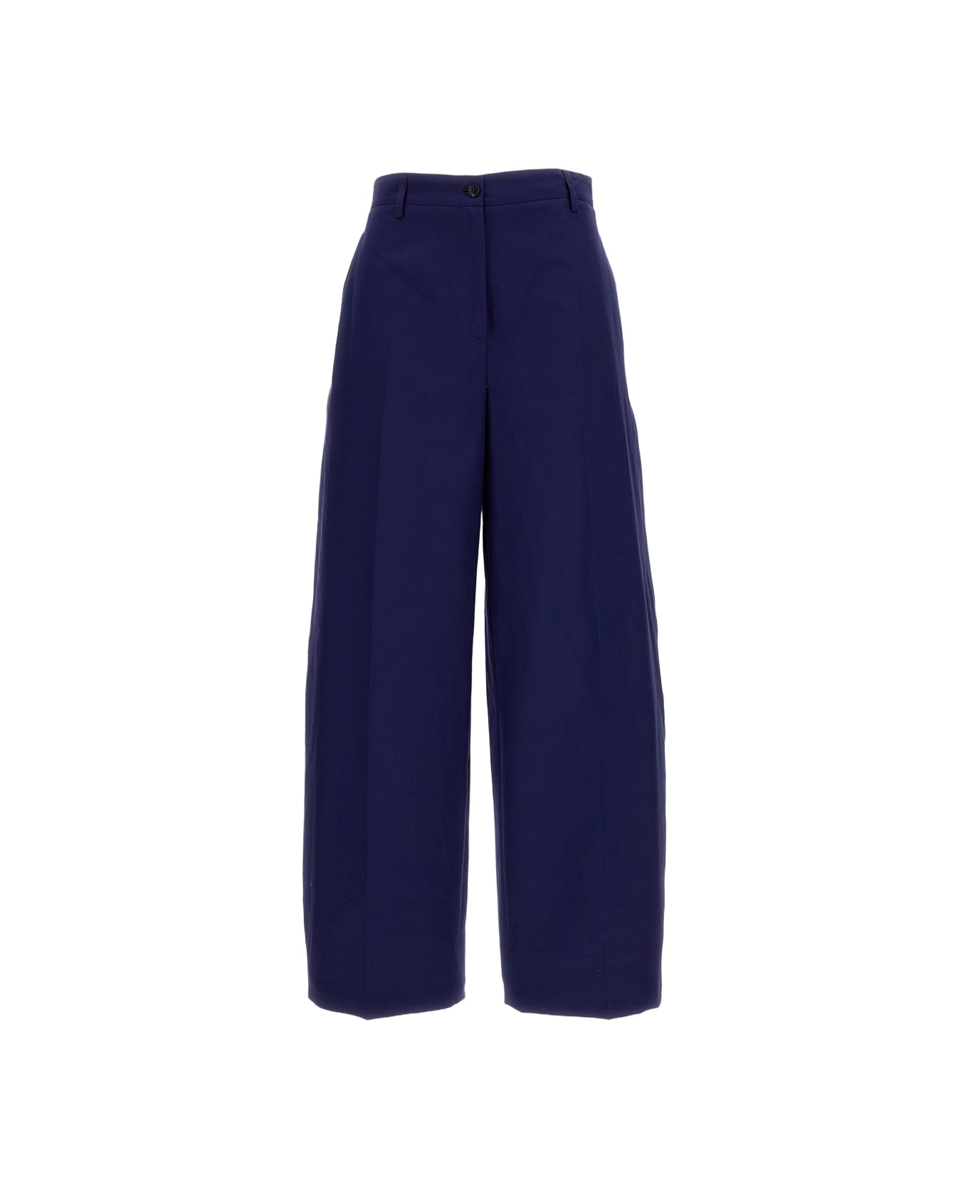 Alberto Biani Wide Leg Trousers - Clear Blue
