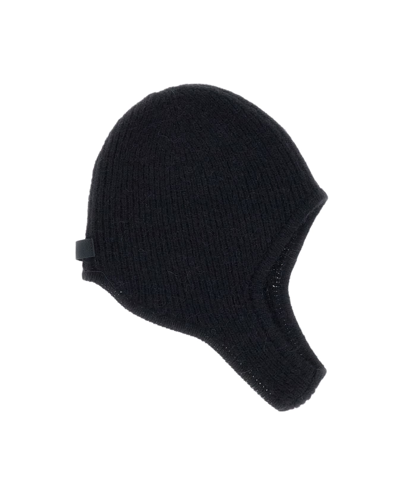 Jacquemus La Capuche Gros Grain Hat - Black