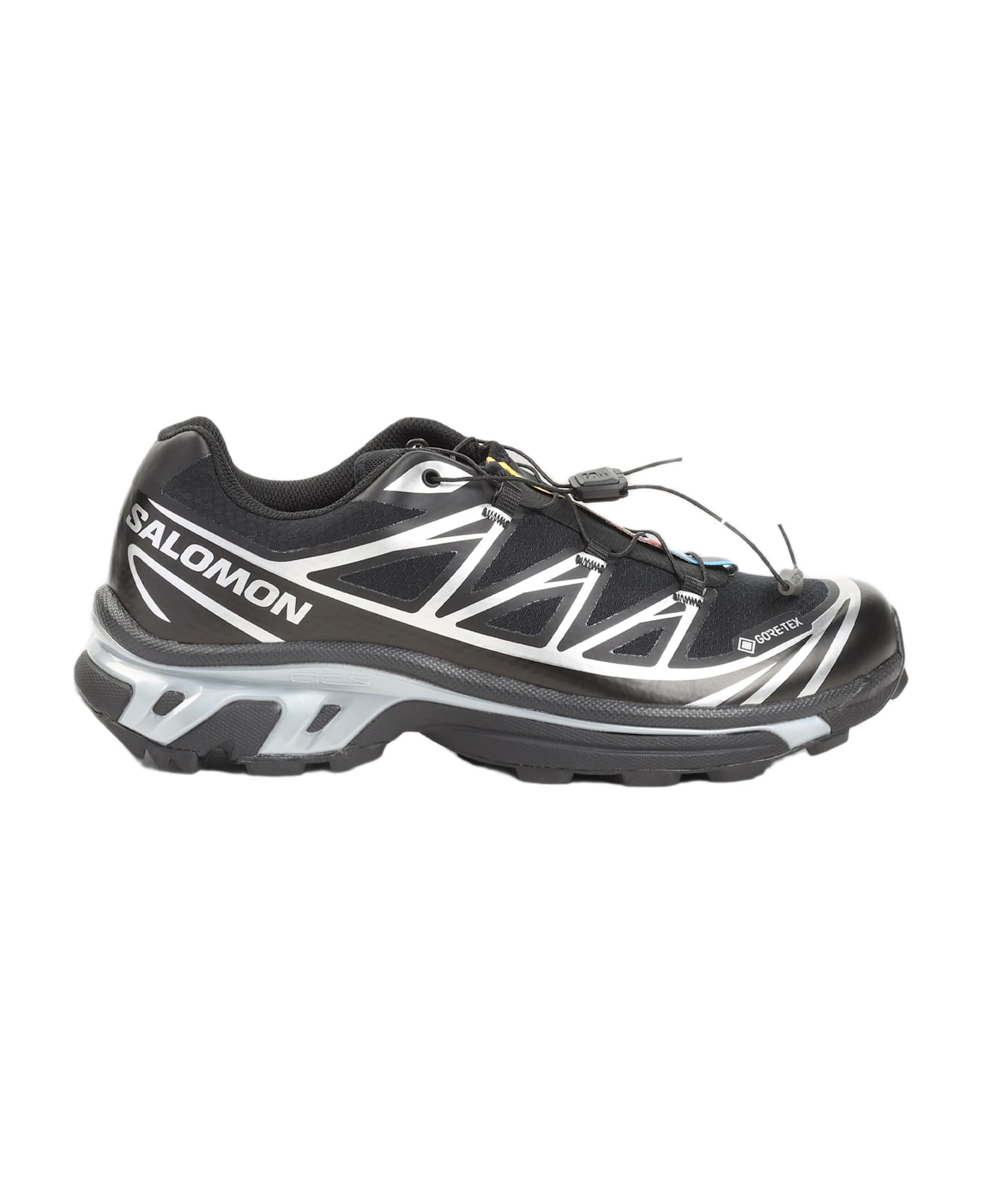 Salomon Xt-6 Gtx Sneakers - Black Black Ftw Silver