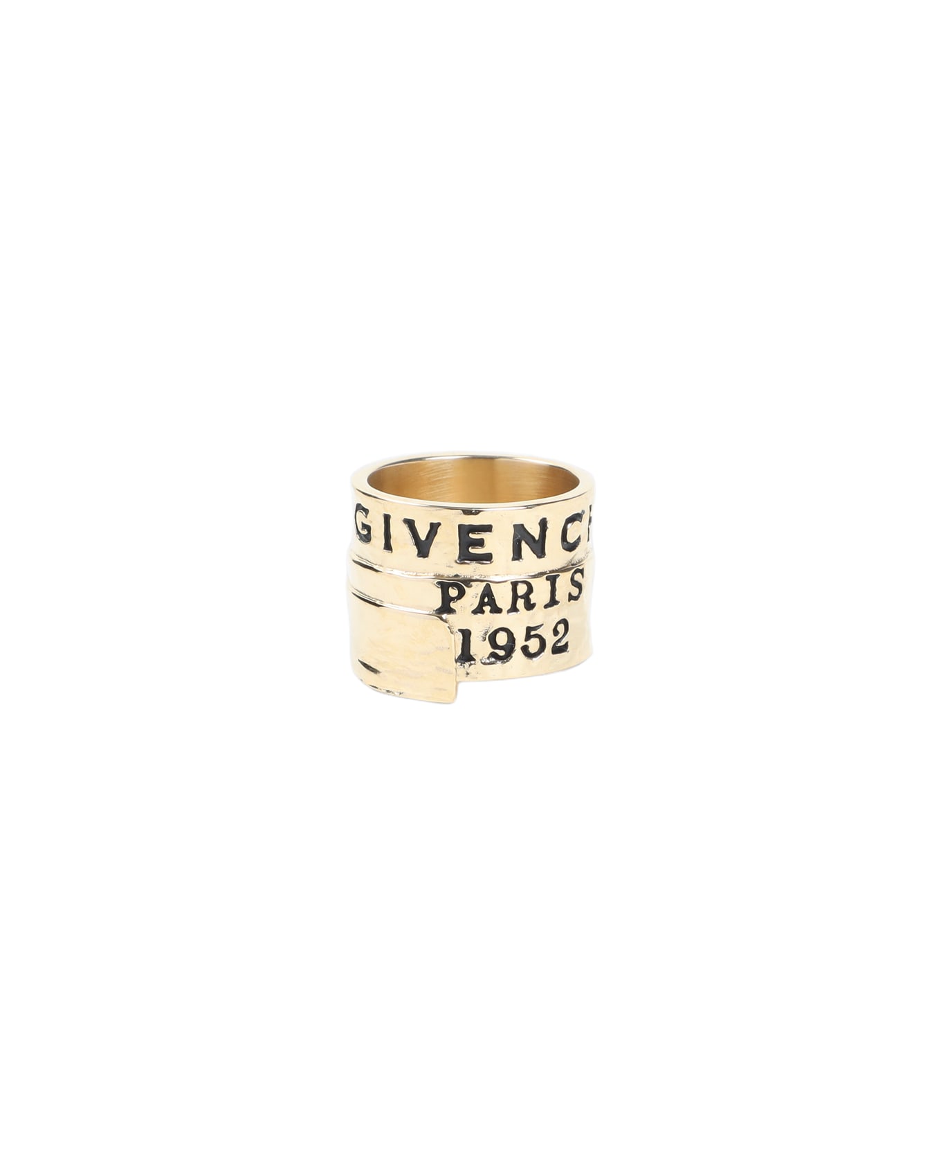 Givenchy Tape Ring - Antic Golden