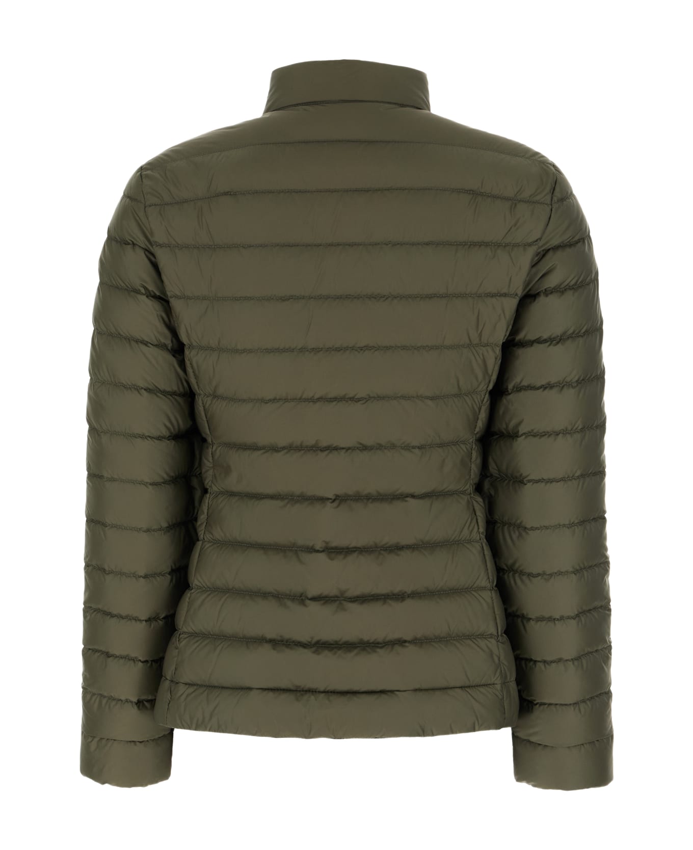 Moncler Olive Green Nylon Igelle Down Jacket