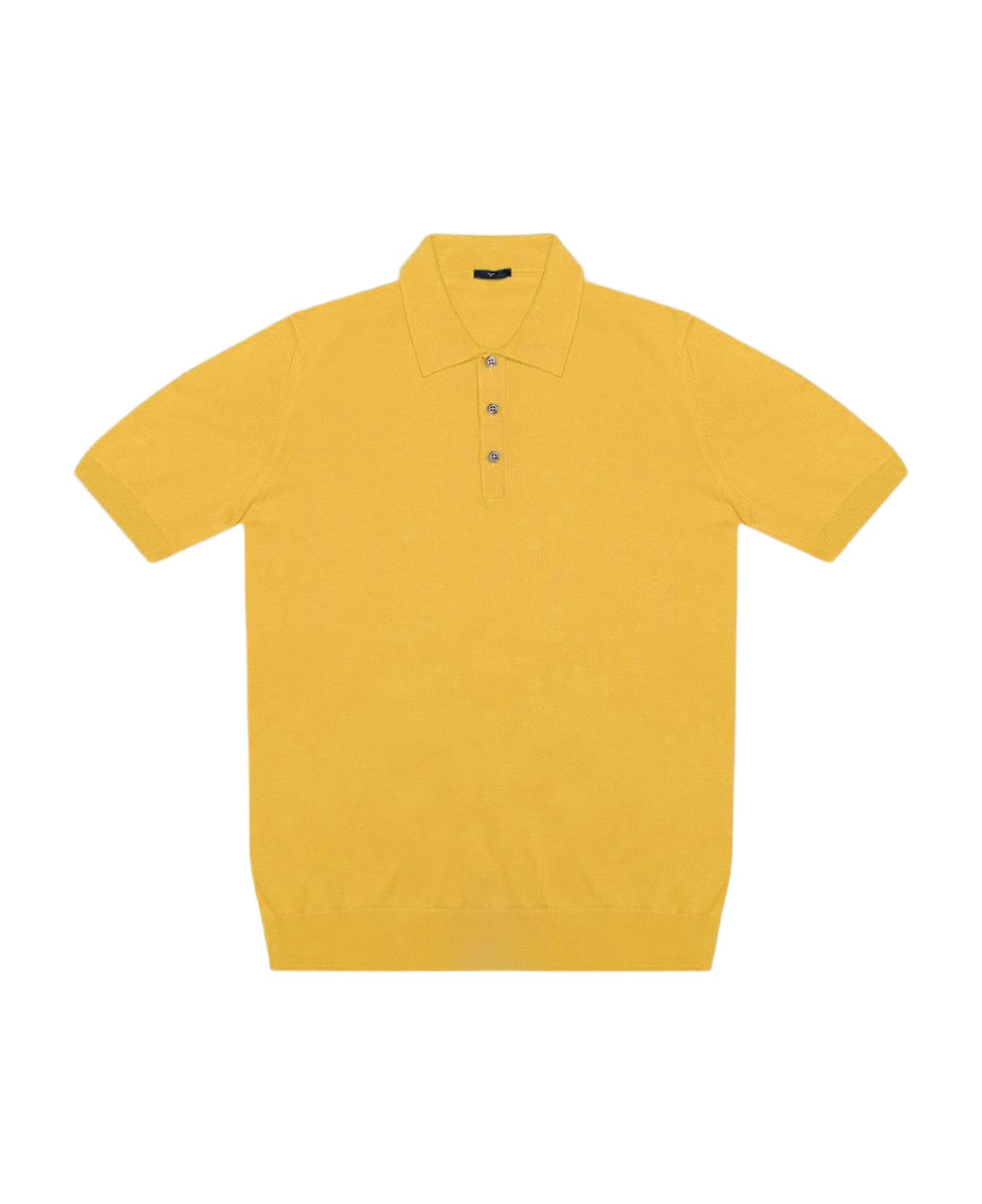 Larusmiani Ischia Polo Sweater - Yellow