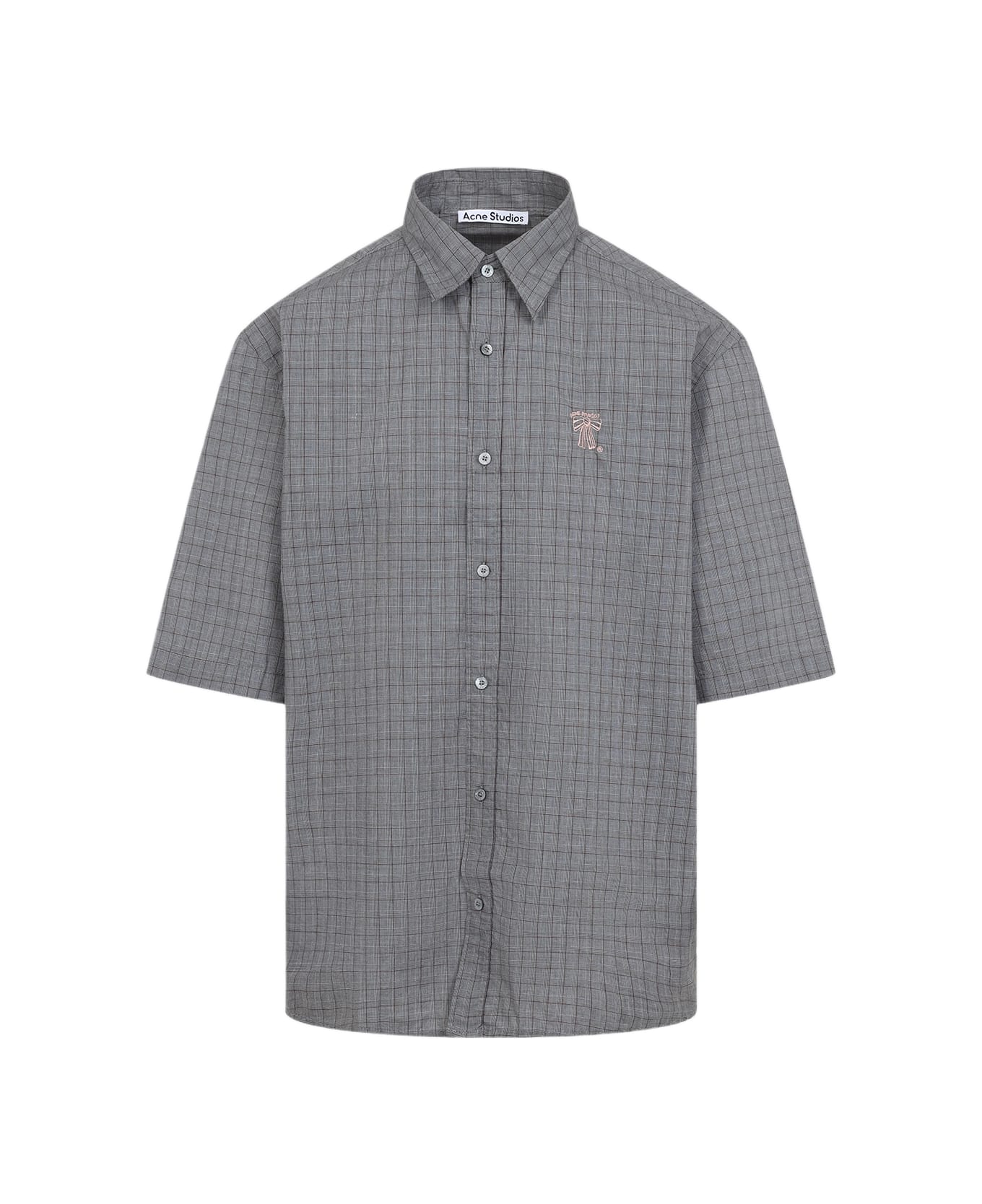 Acne Studios Short Sleeves Shirt - Grey