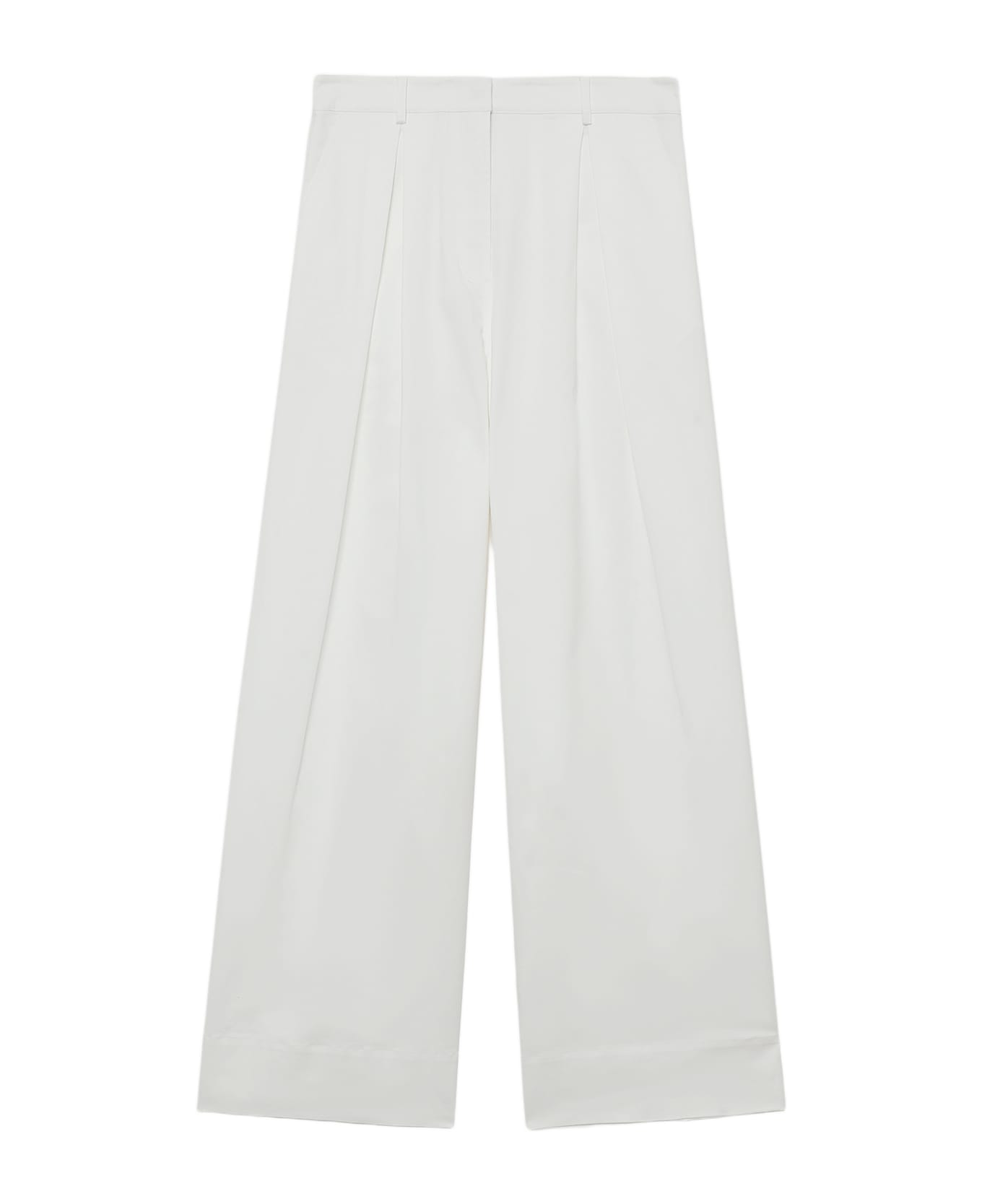 The Garment Avelino Stretch Cotton Trousers - White ボトムス