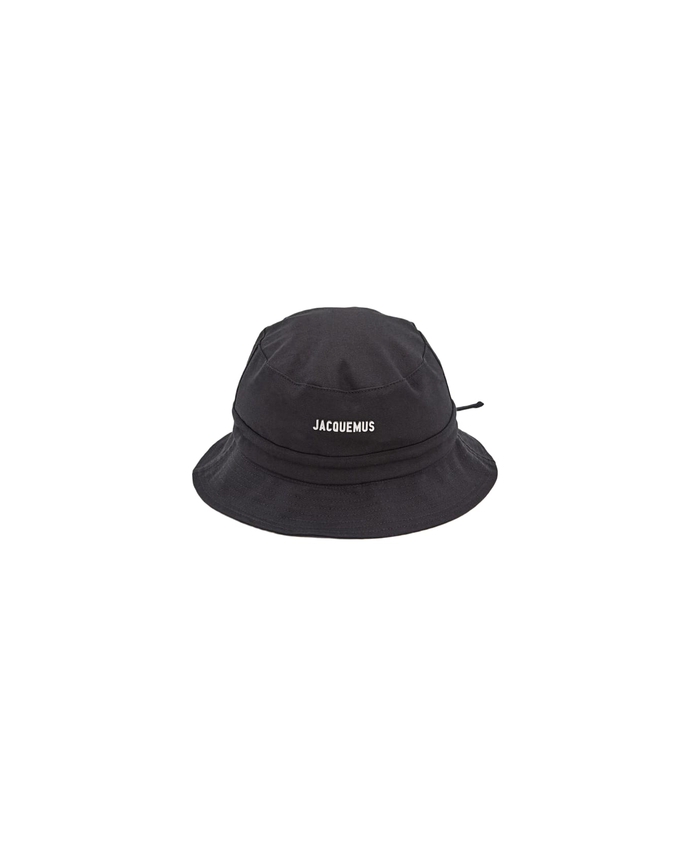 Jacquemus Le Bob Gadjo Cotton Bucket Hat - Black