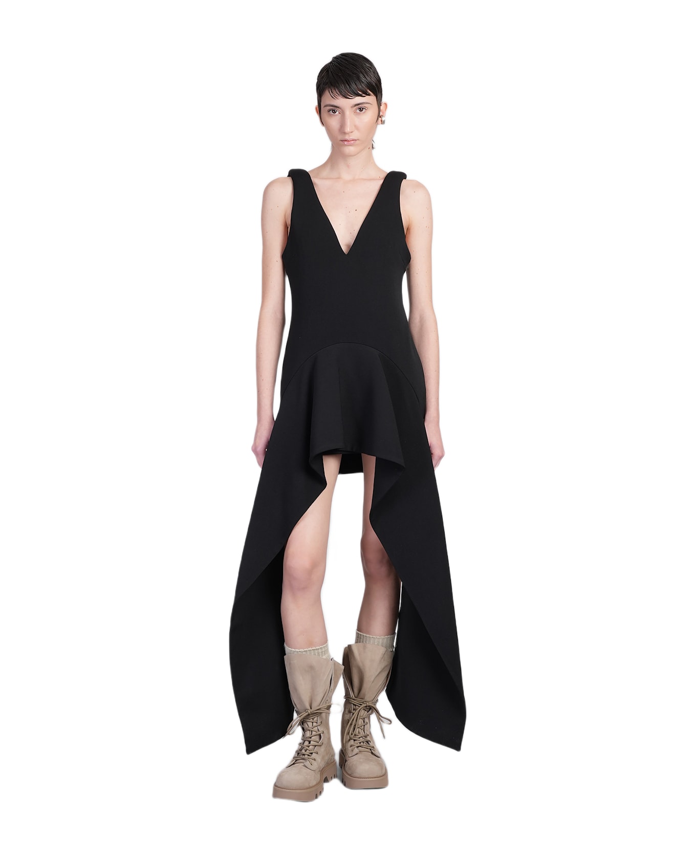 J.W. Anderson Dress In Black Polyester - BLACK