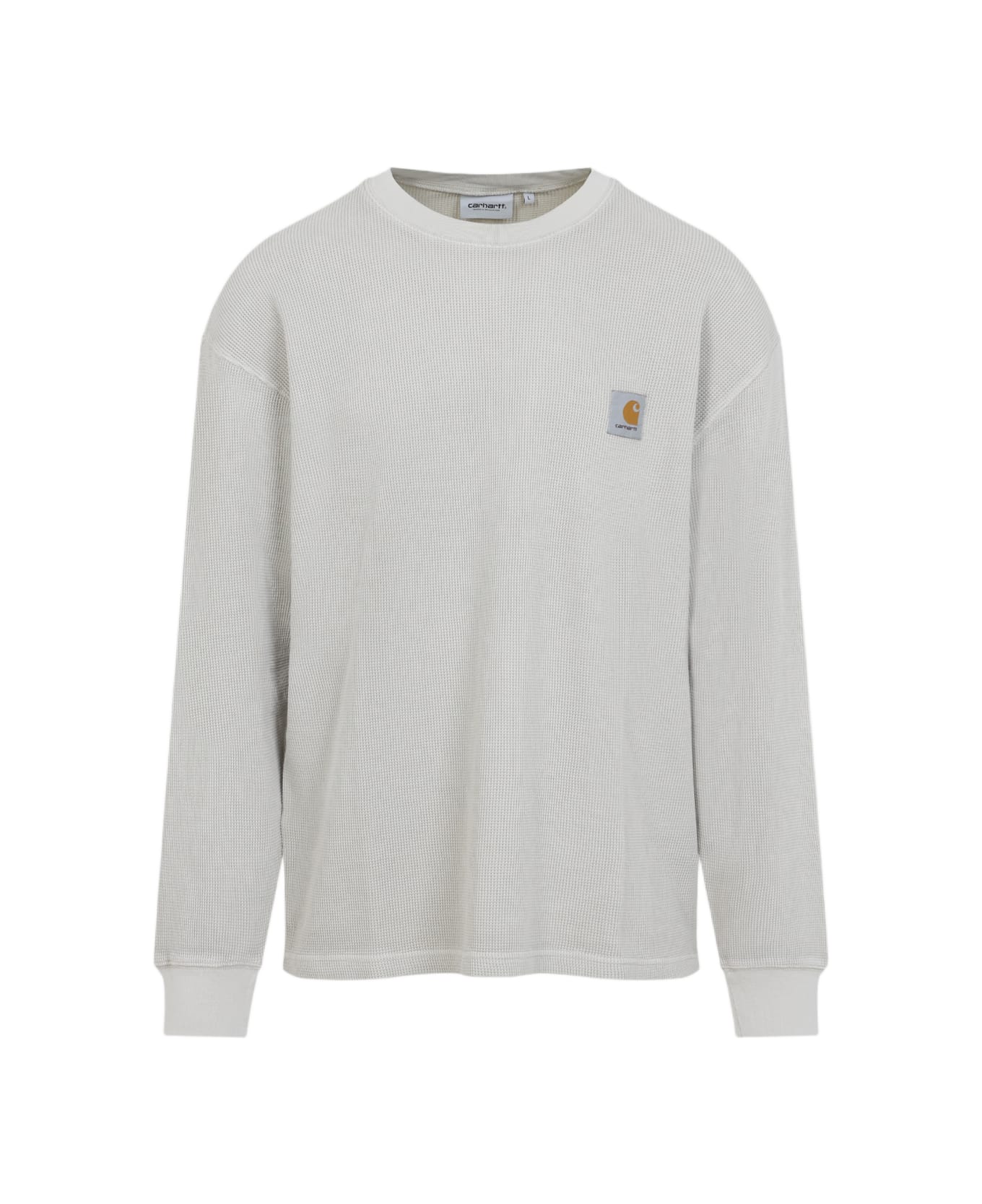 Carhartt Long Sleeves Vista Waffle T-shirt - Fleur De Sel