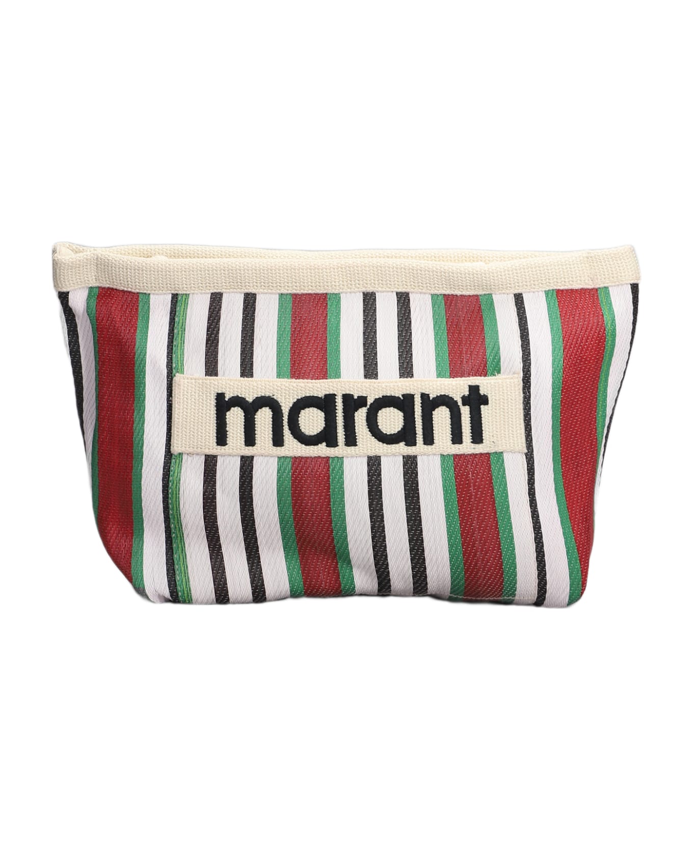 Isabel Marant Powden Clutch In Multicolor Nylon - multicolor クラッチバッグ