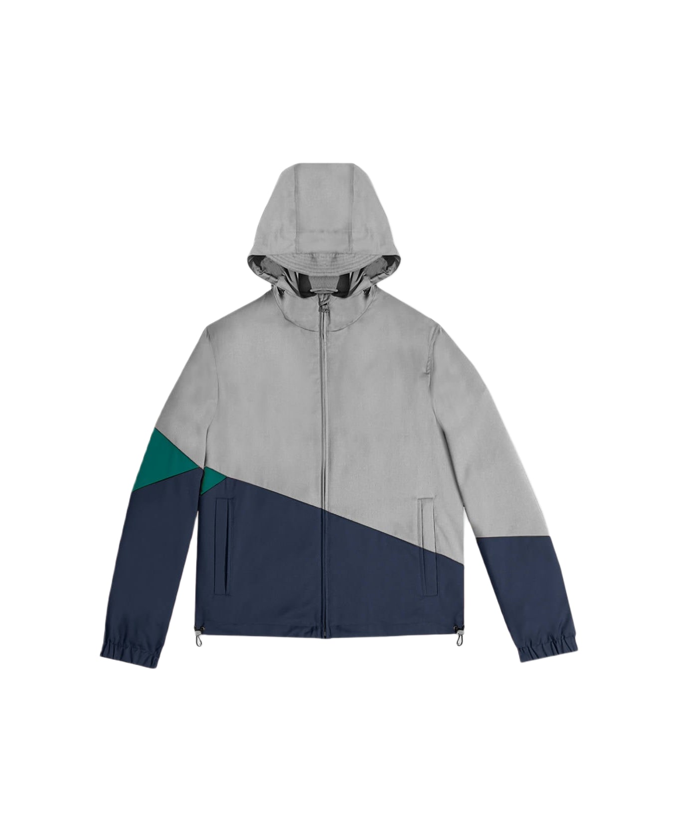 Larusmiani Stormy Bomber Down Jacket - LightGray