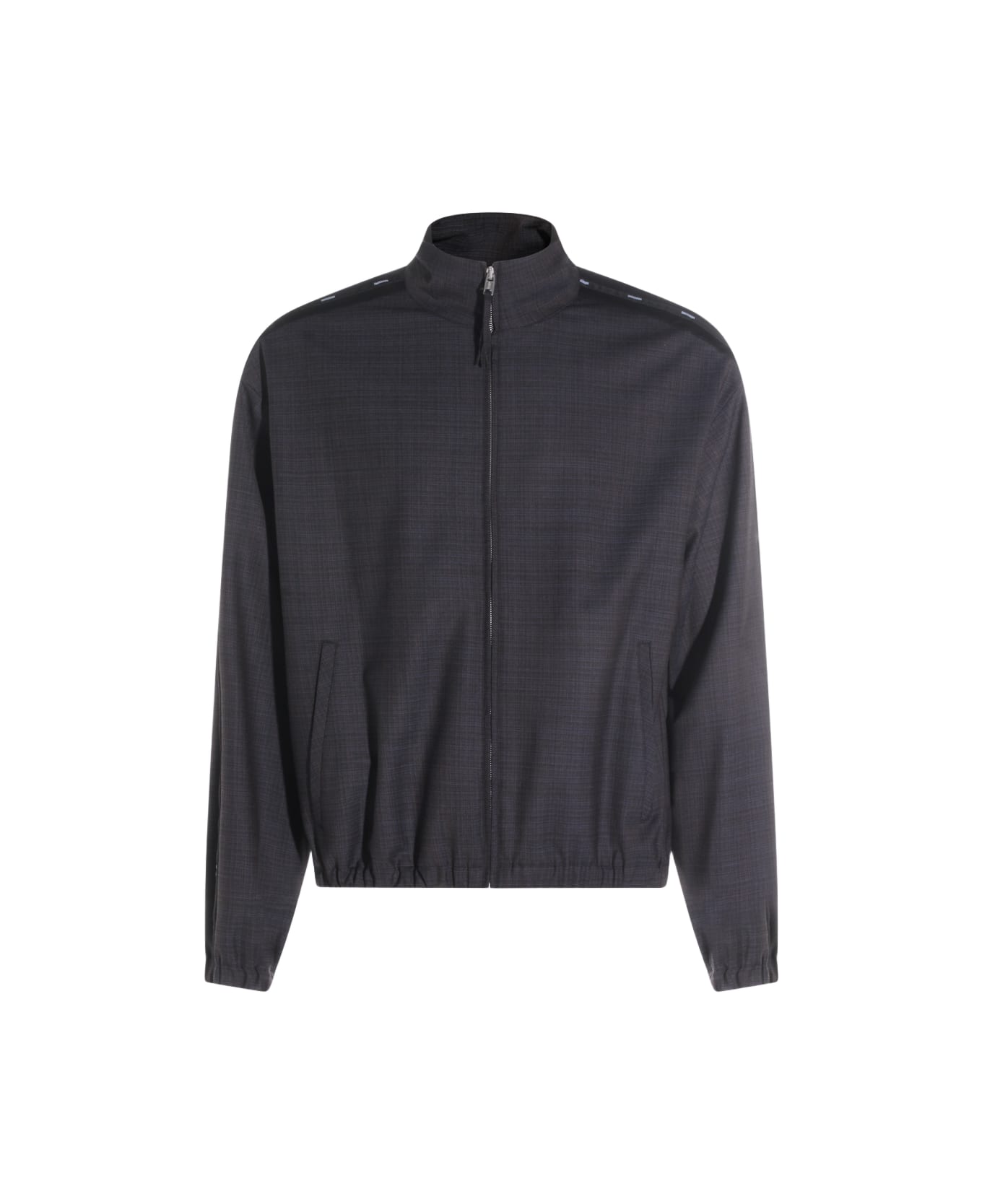 Moschino Dark Grey Casual Jacket - Grey