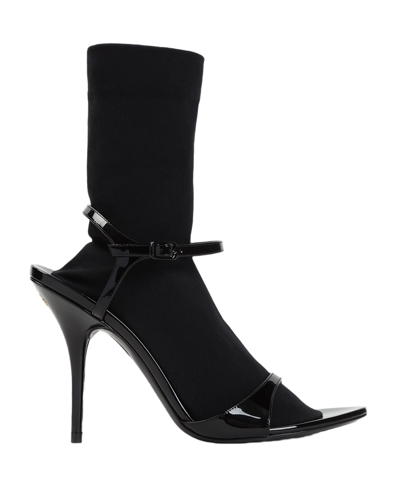 Balenciaga Avenue H110 Sock Boots - Black Black