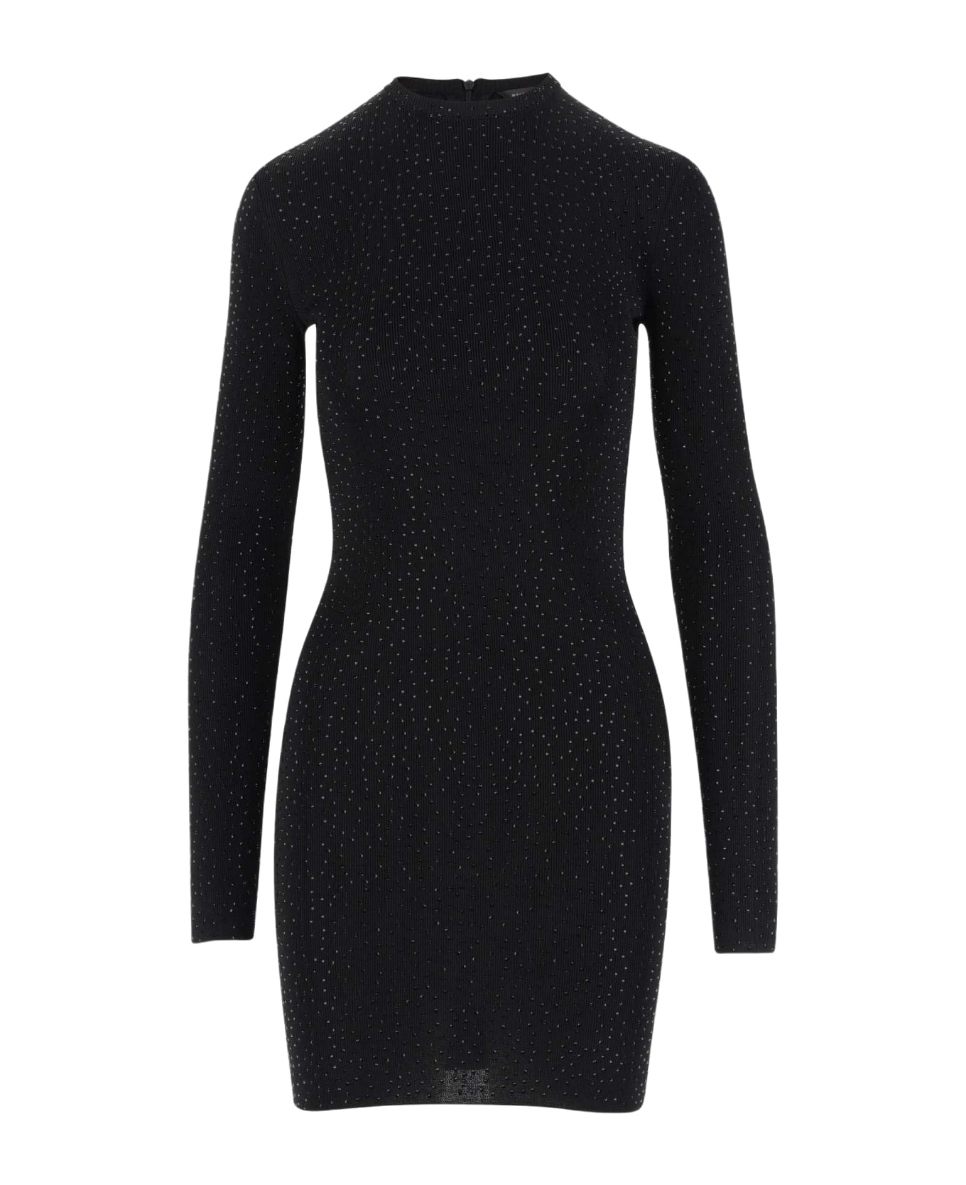 Balenciaga Stretch Viscose Dress - Black