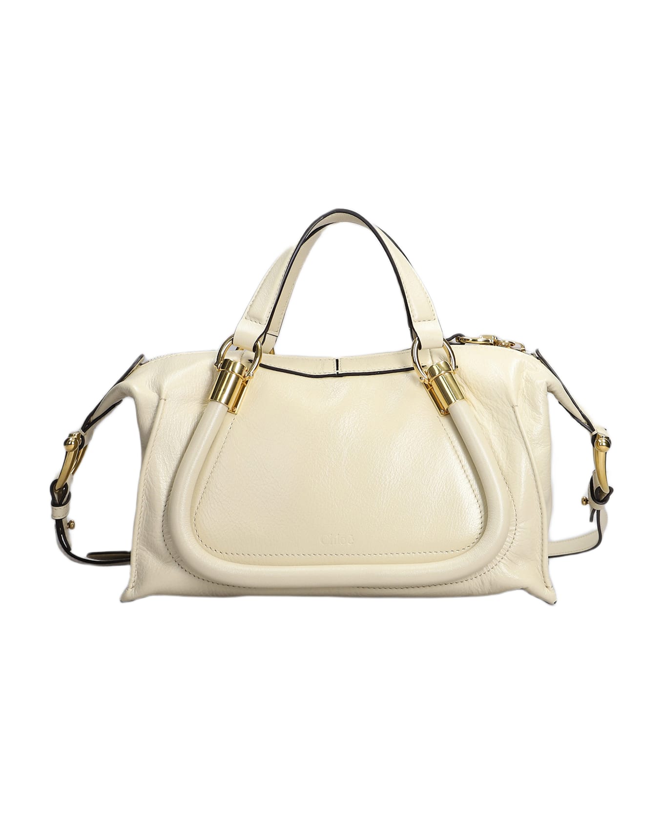 【送料&関税込】ChloAC Party 24 Shoulder Bag In Beige Leathe Chloé Party 24 Shoulder Bag In Beige Leather | italist