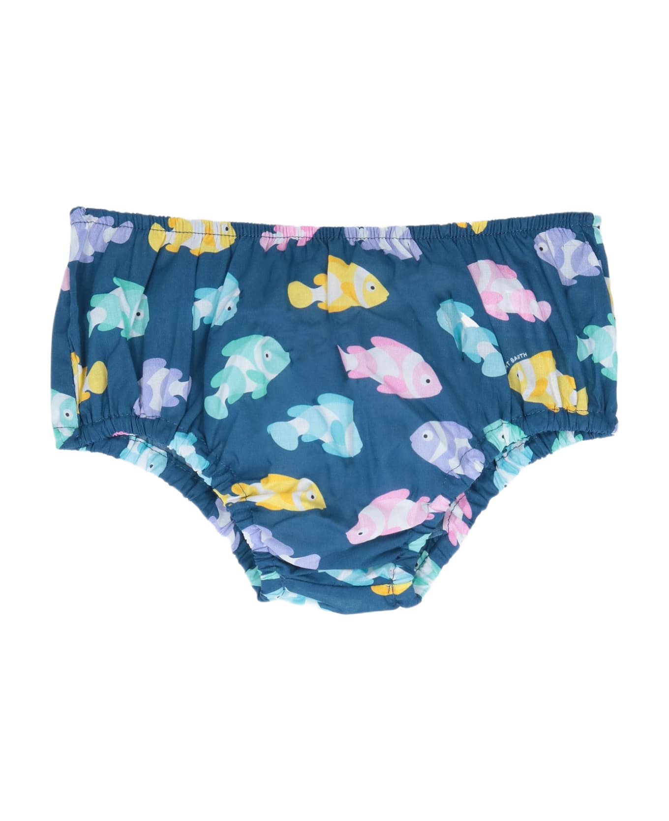 MC2 Saint Barth Infant Bloomers Pimmy With Clownfish Print - BLUE