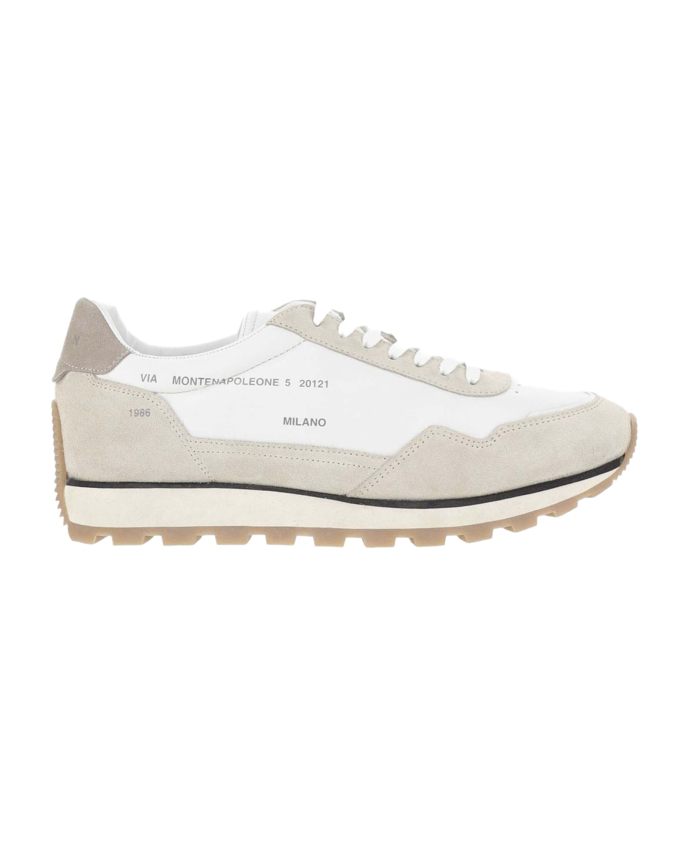 スニーカー HOGAN FW24 H671 SNEAKERS (HXM6710FL80TQA 736N MULTI) Sneakers Hogan 86er WHITE, BEIGE, BROWN for Man