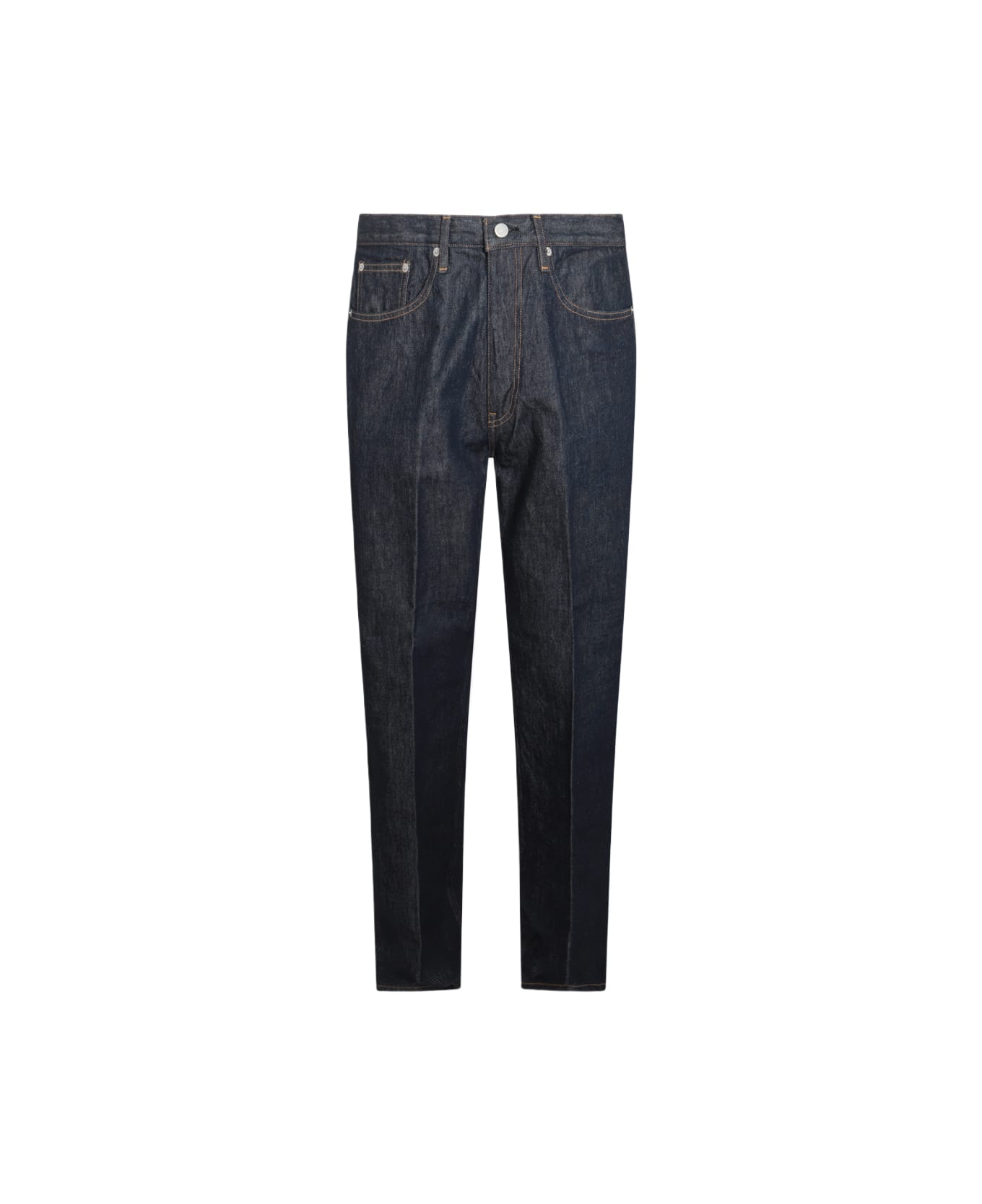 Auralee Blue Cotton Jeans - Blue