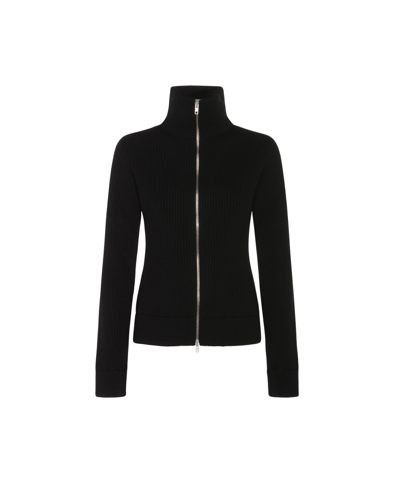 Maison Margiela Black Wool Knitwear - Black