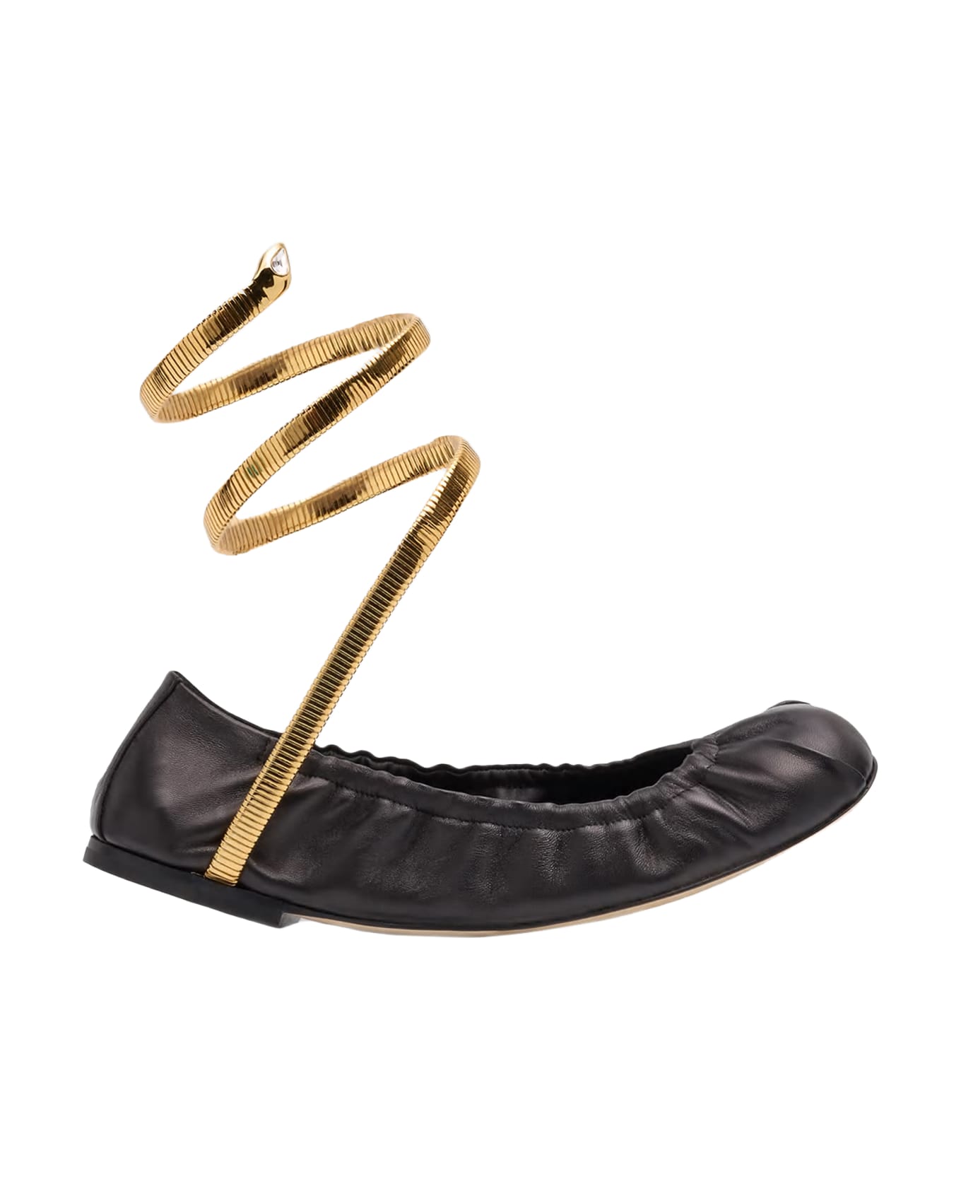 René Caovilla Juniper Flats - Black