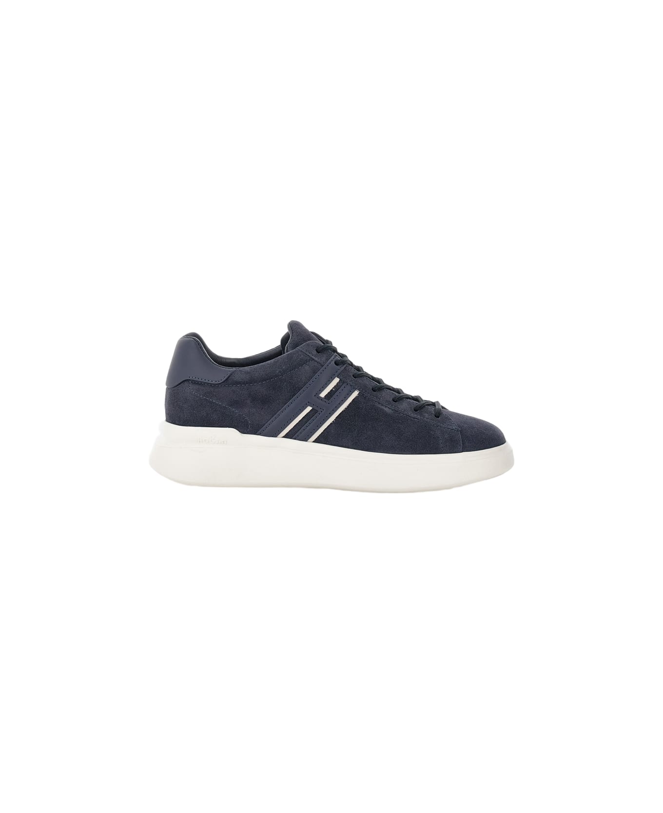 Hogan H Slash Lace-up Shoe - Blue