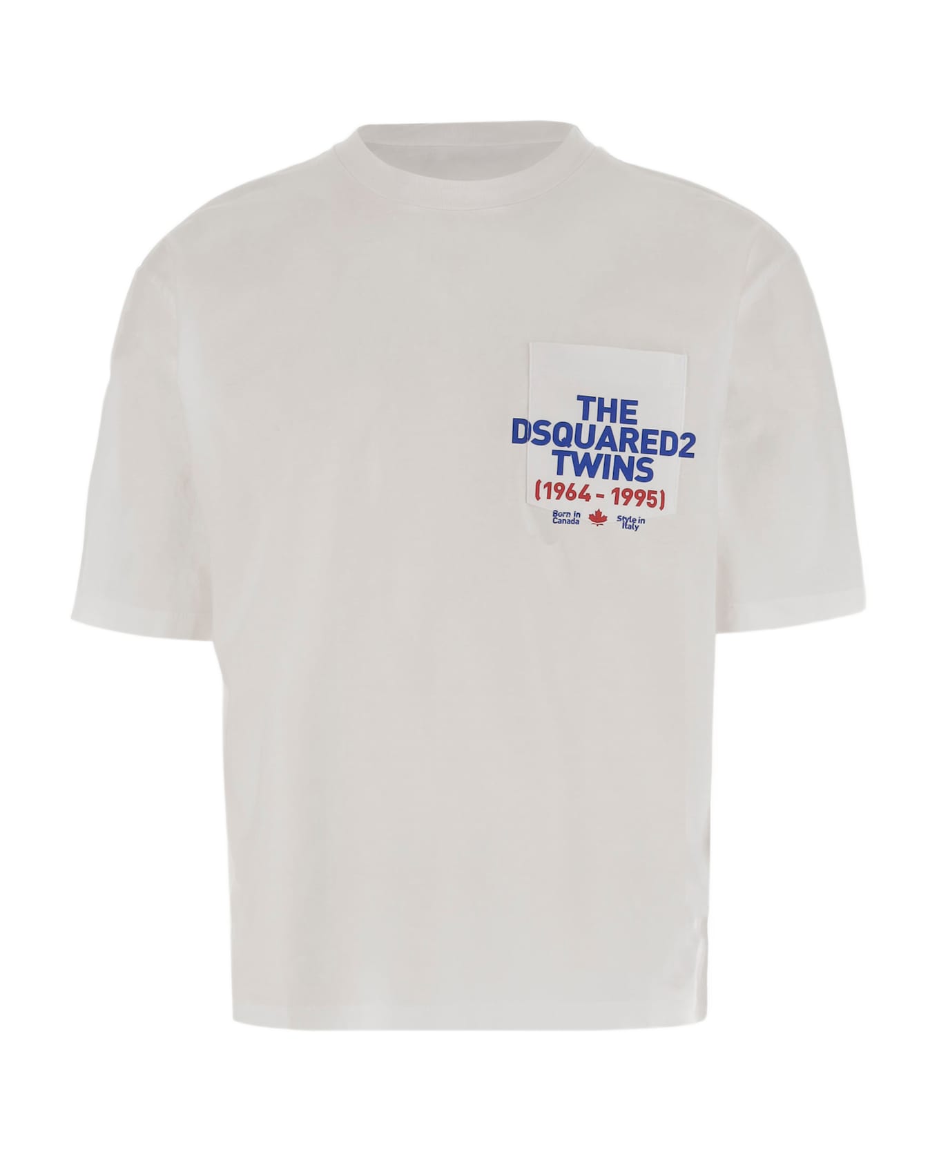Dsquared2 Cotton T-shirt With Logo - White
