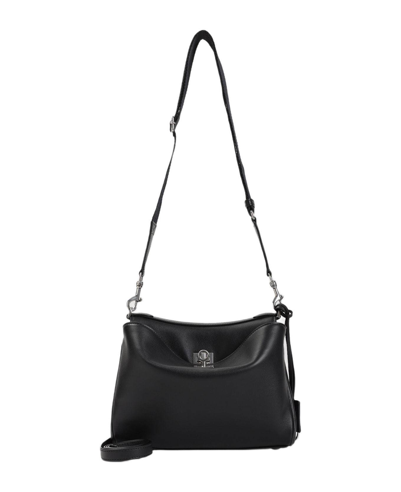 Balenciaga Rodeo Messenger Shoulder Bag - Black