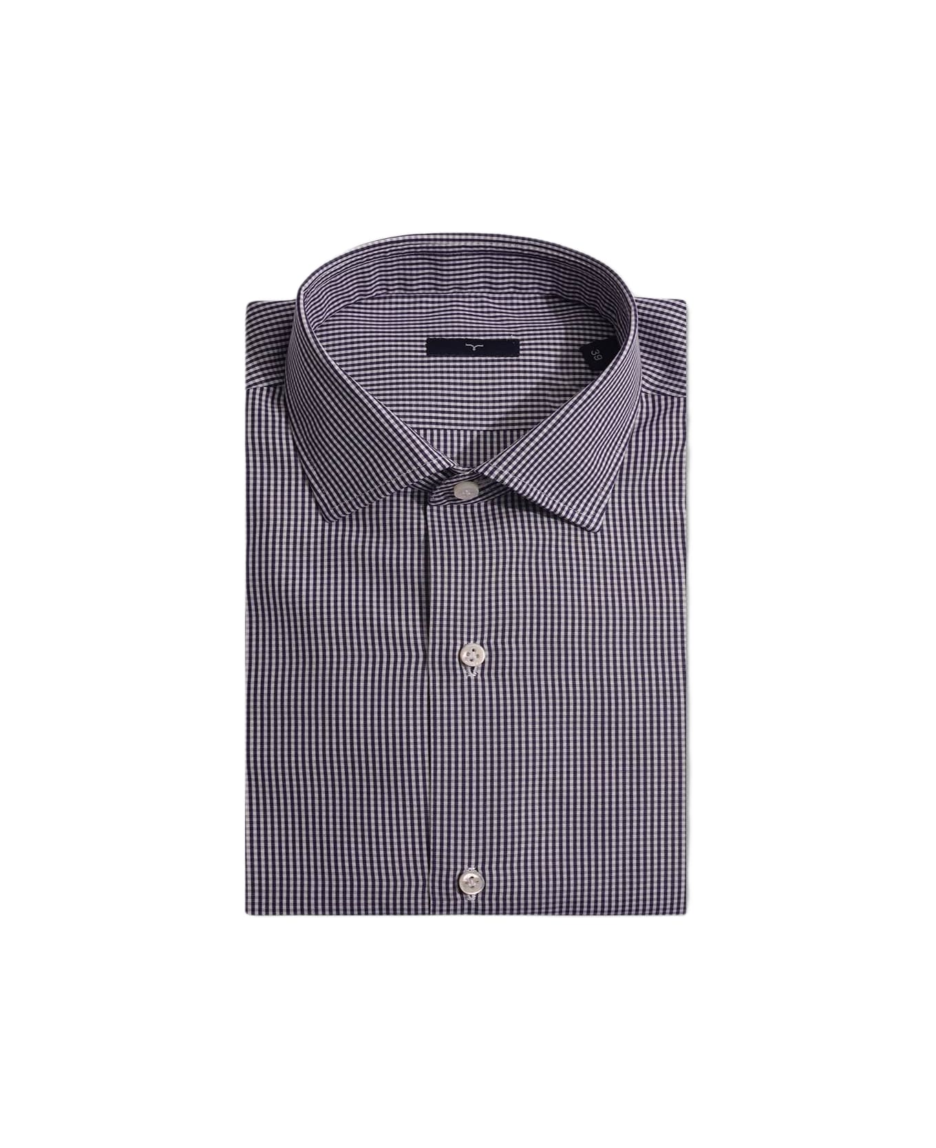 Larusmiani Handmade Shirt Mayfair Shirt - Blue