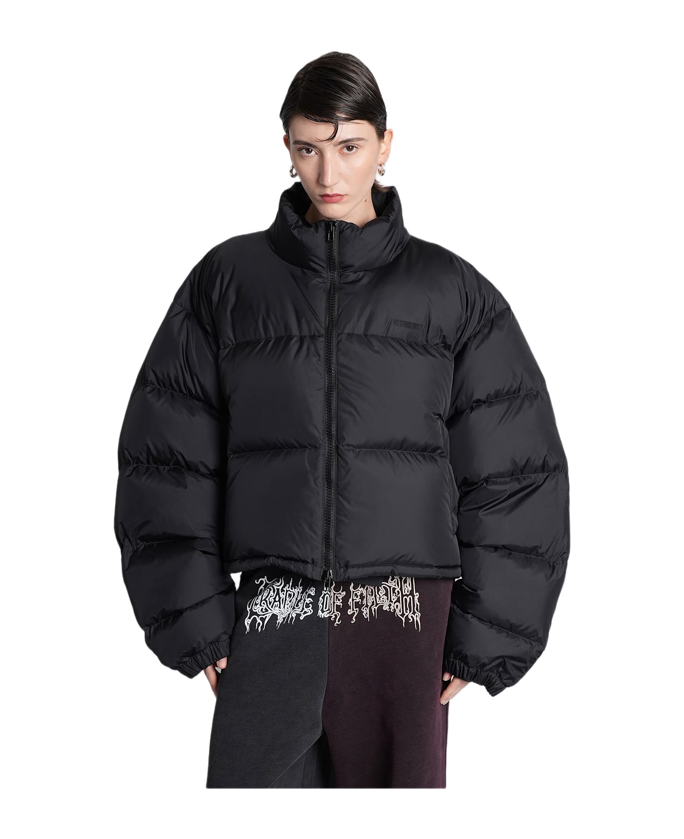 VETEMENTS Puffer In Black Polyester - black