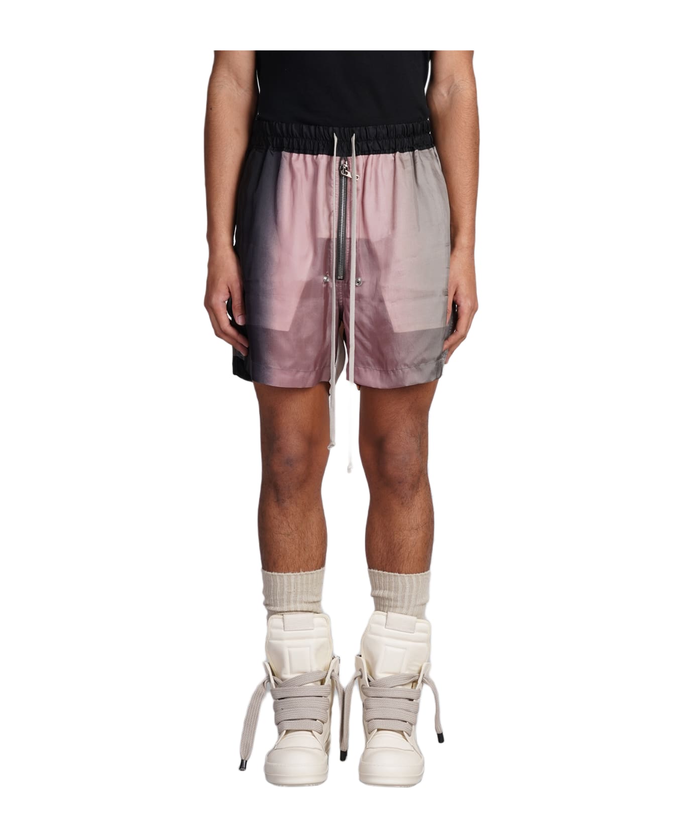 Rick Owens Bela Boxers Shorts In Multicolor Polyamide Polyester - multicolor ショートパンツ