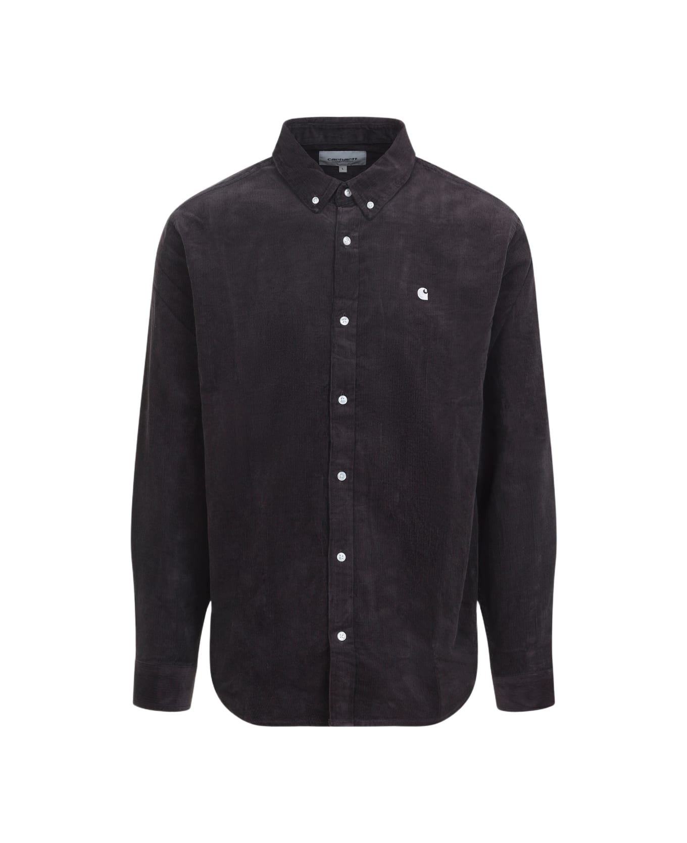 Carhartt Madison Fine Cord Shirt - Shale Wax