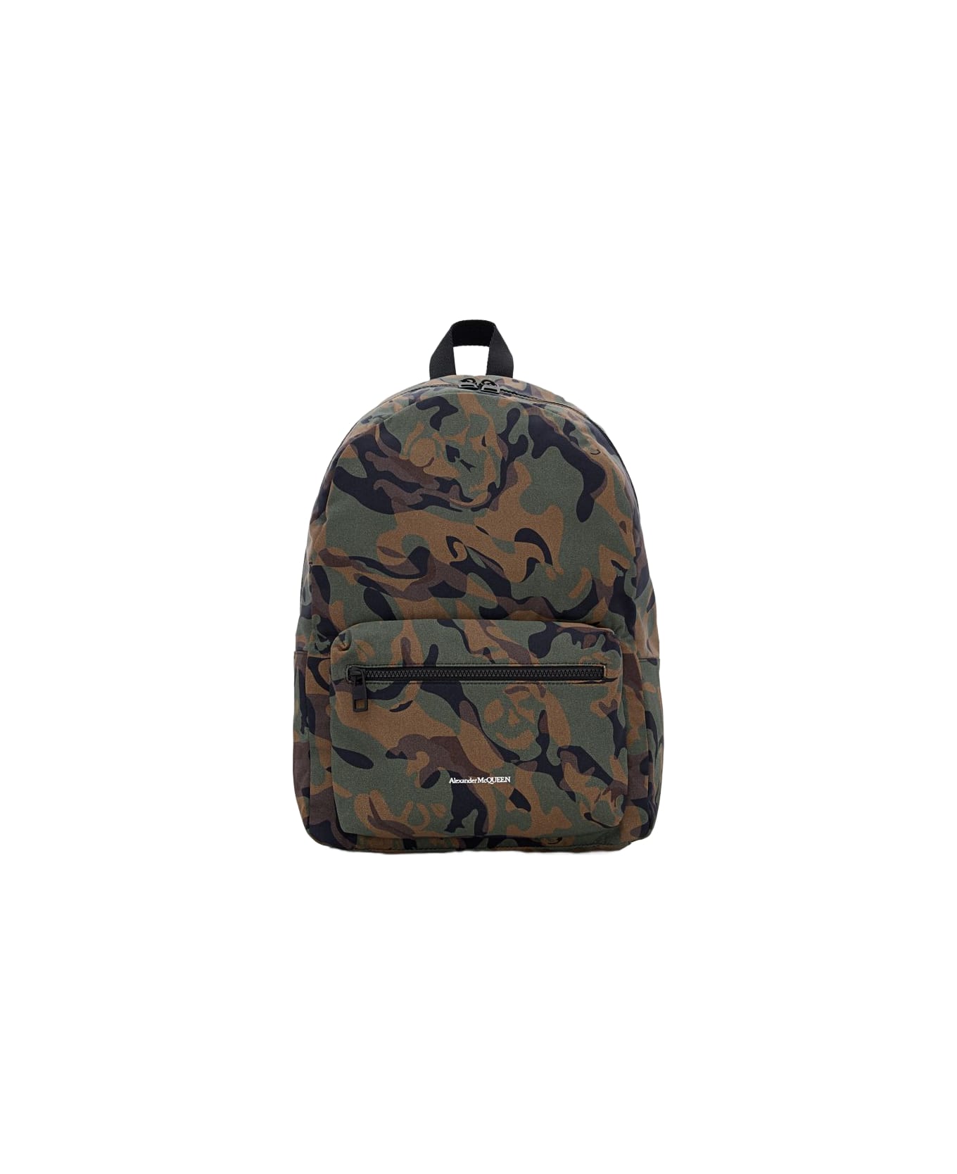 Alexander McQueen 'metropolitan' Camouflage Backpack - Brown