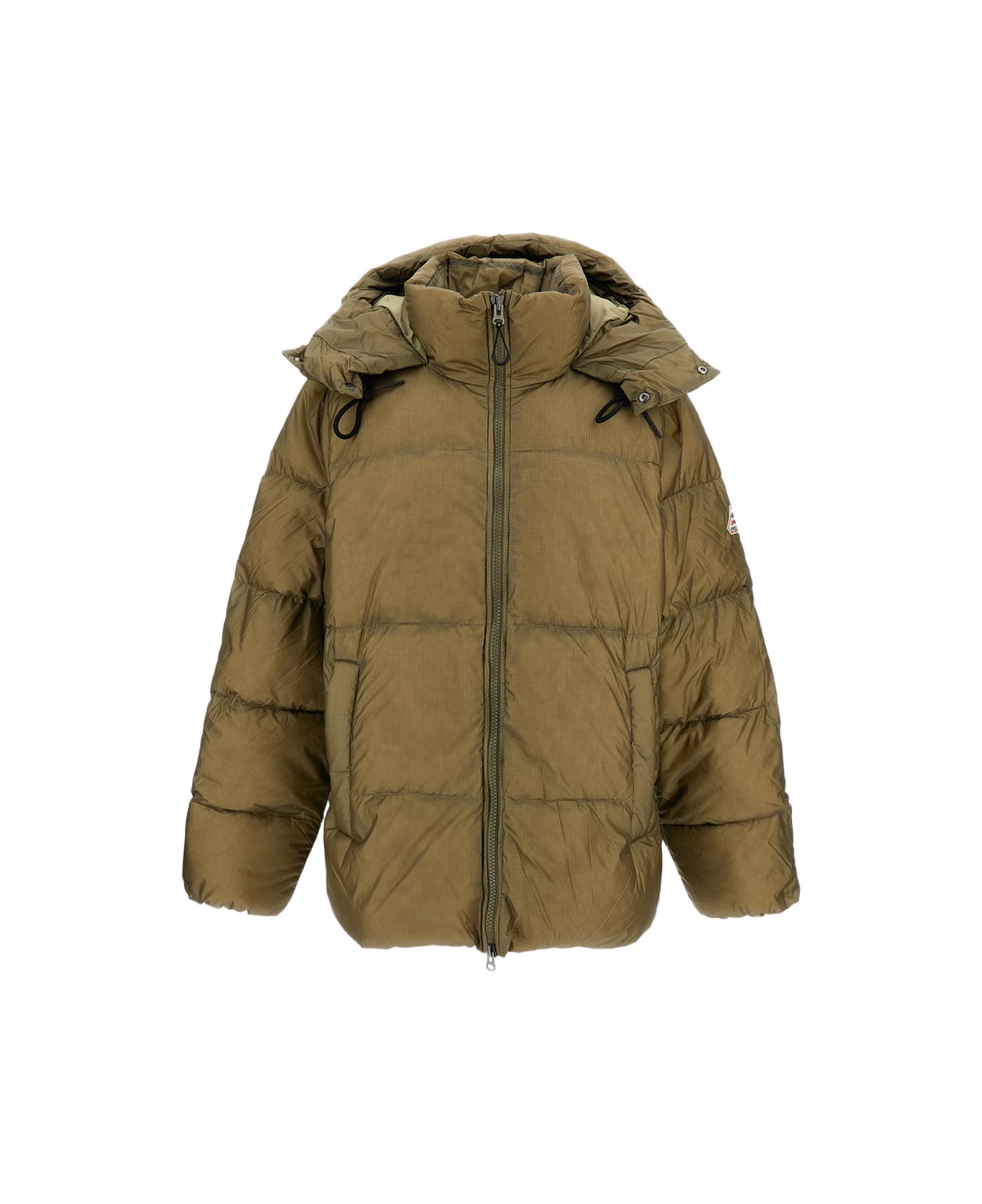 Pyrenex Shift Hooded Ripstop Down Jacket - Beige