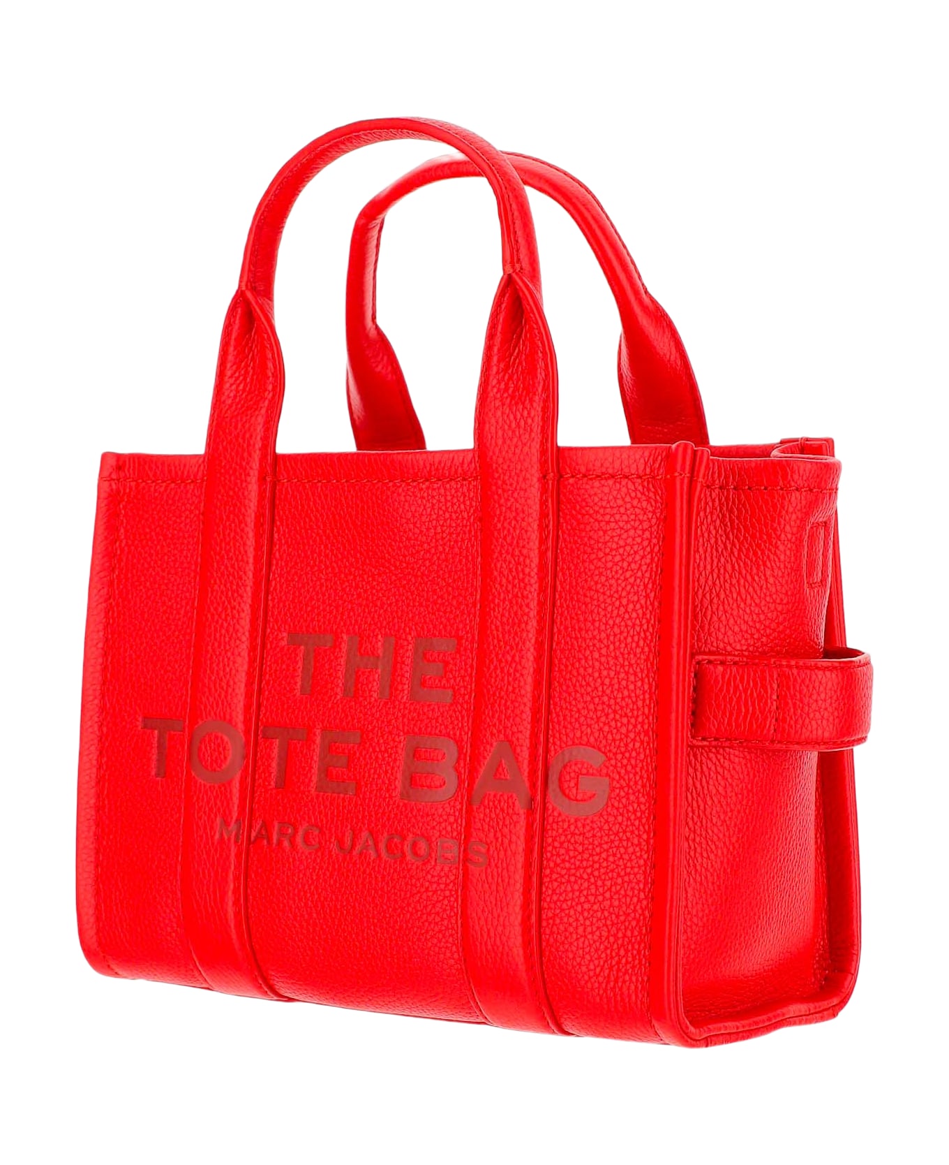 Marc Jacobs The Leather Mini Tote Bag - Red