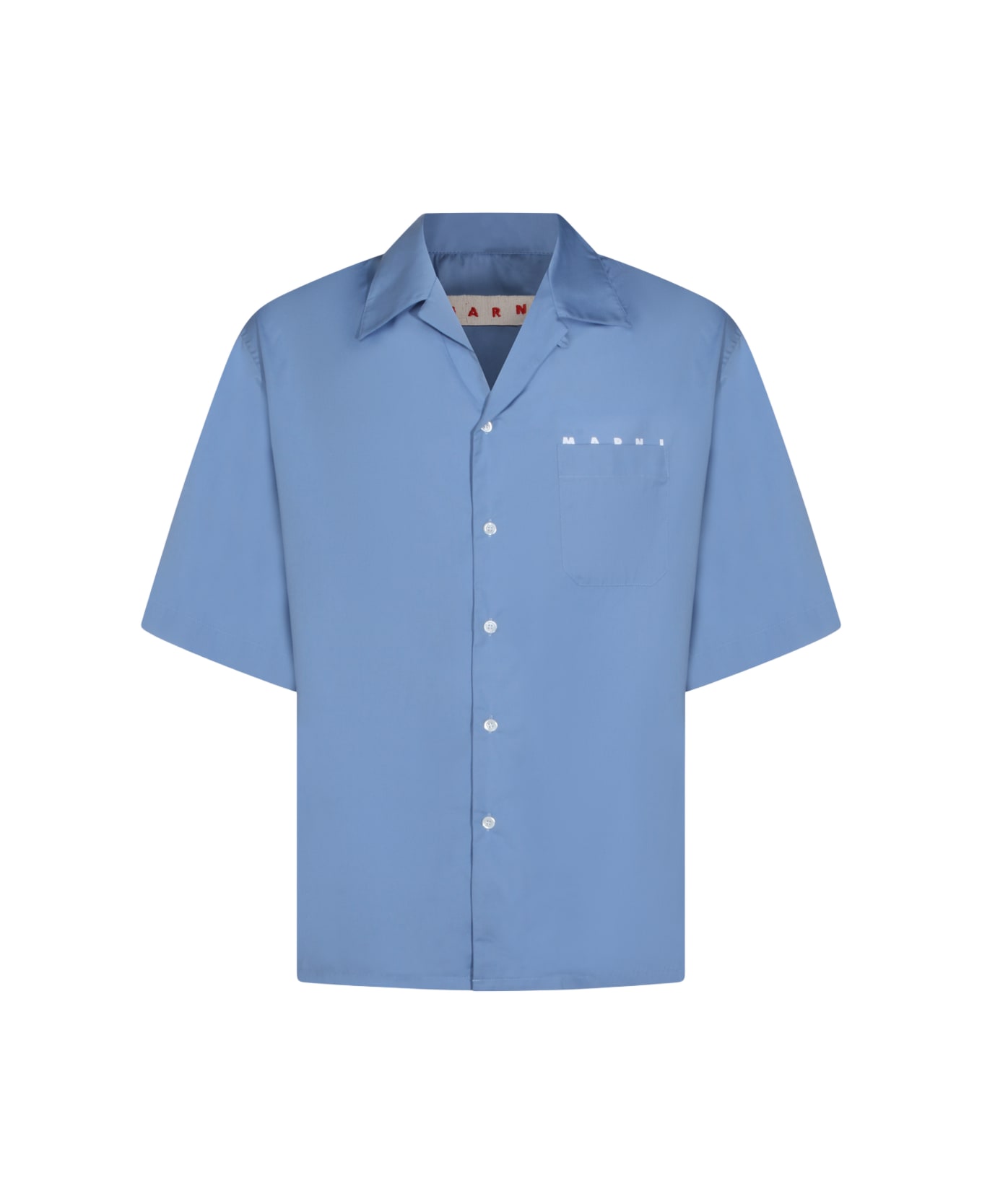 Marni Light Blue Cotton Shirt - Blue