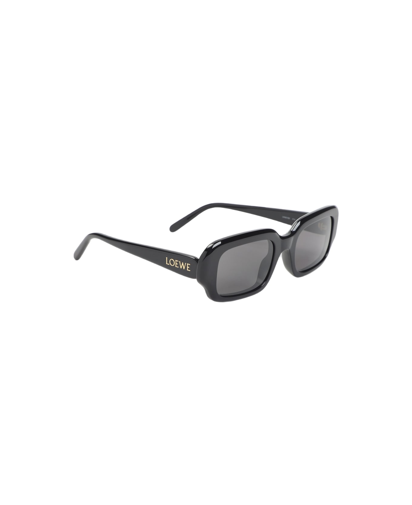 Loewe Rectangular Slim Sunglasses - A Black