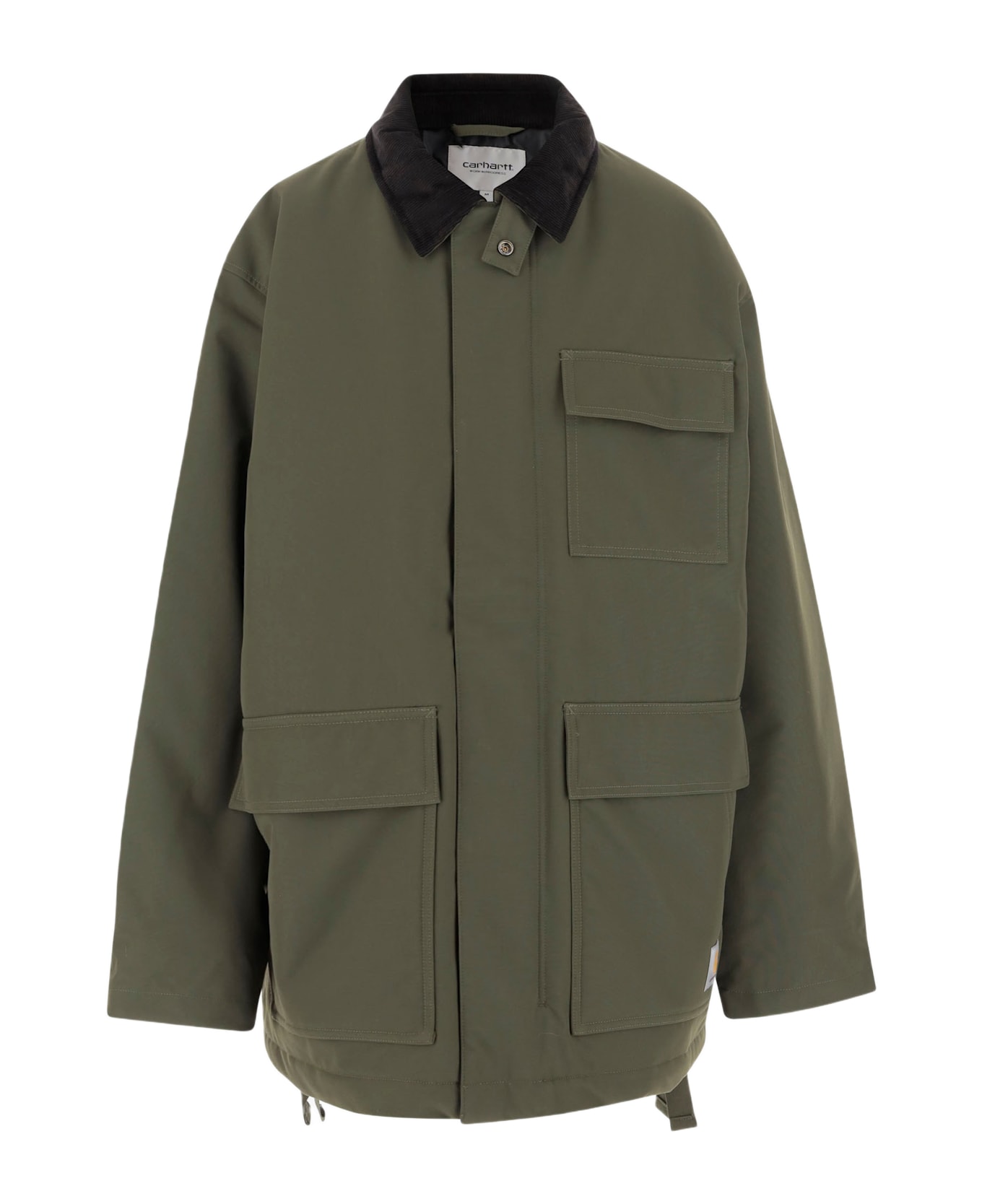 Carhartt Clarton Coat Made Of Nylon - Green