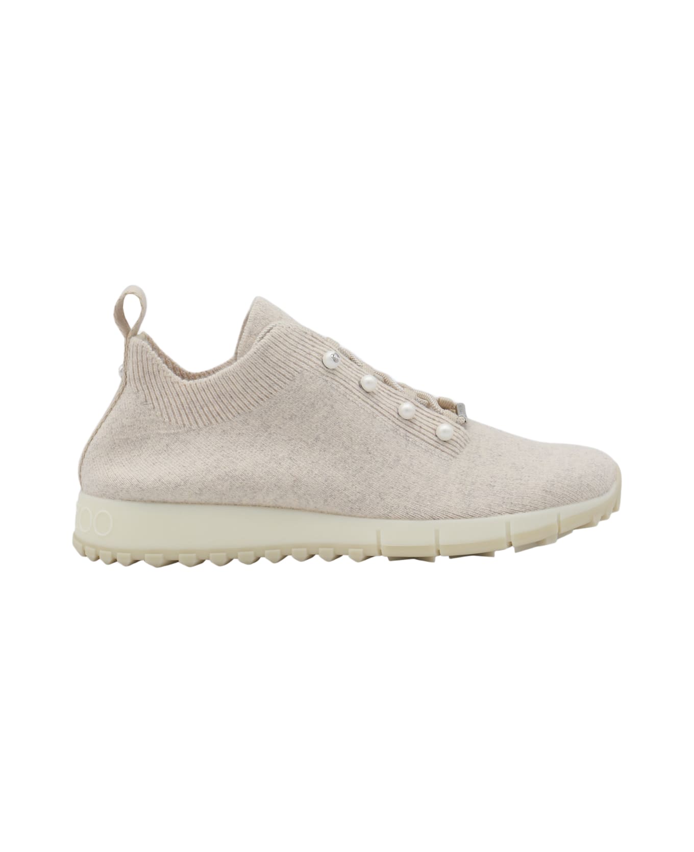 Jimmy Choo White Sneakers - X BAMBOO MIX