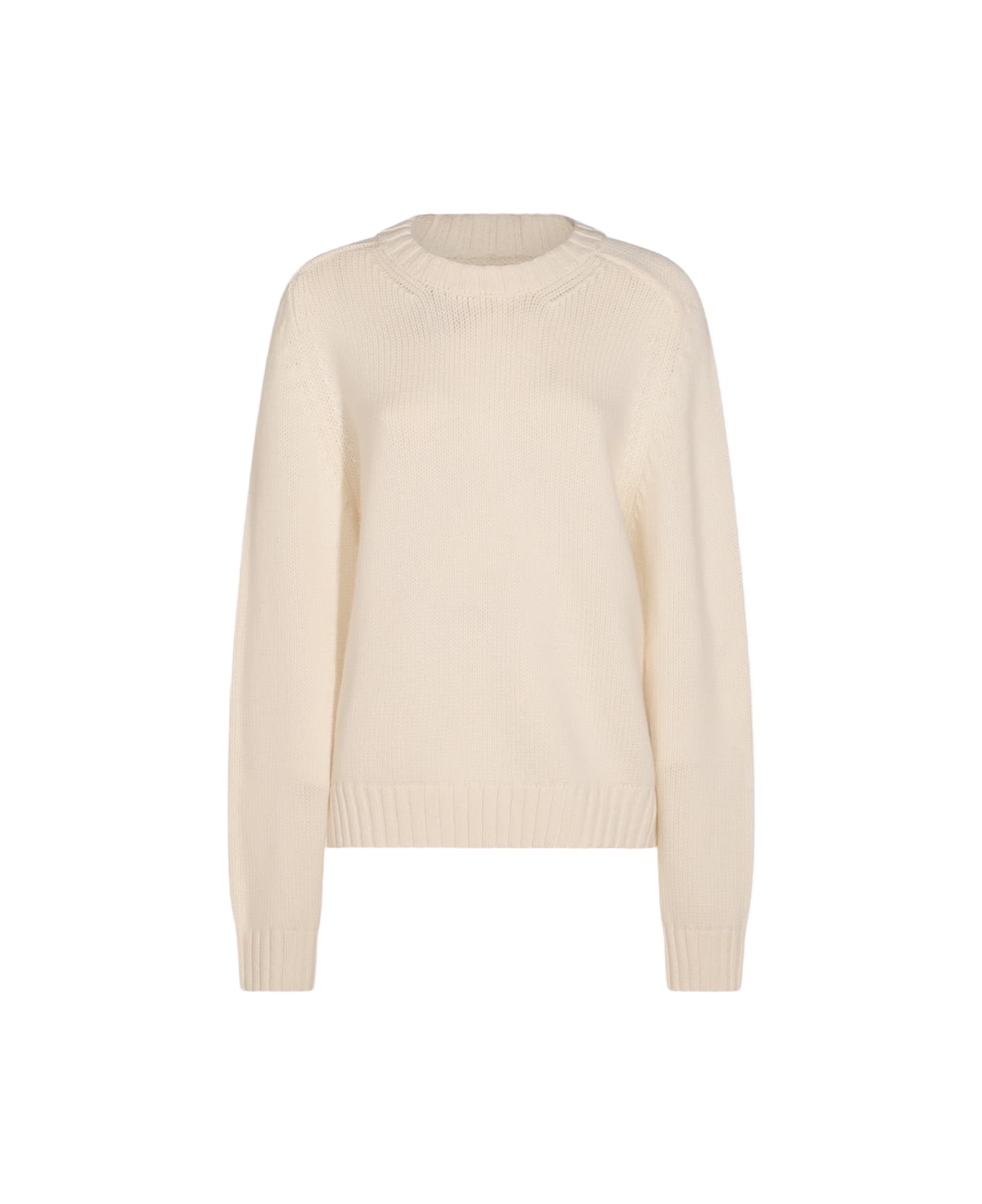 Khaite White Knitwear - GLAZE