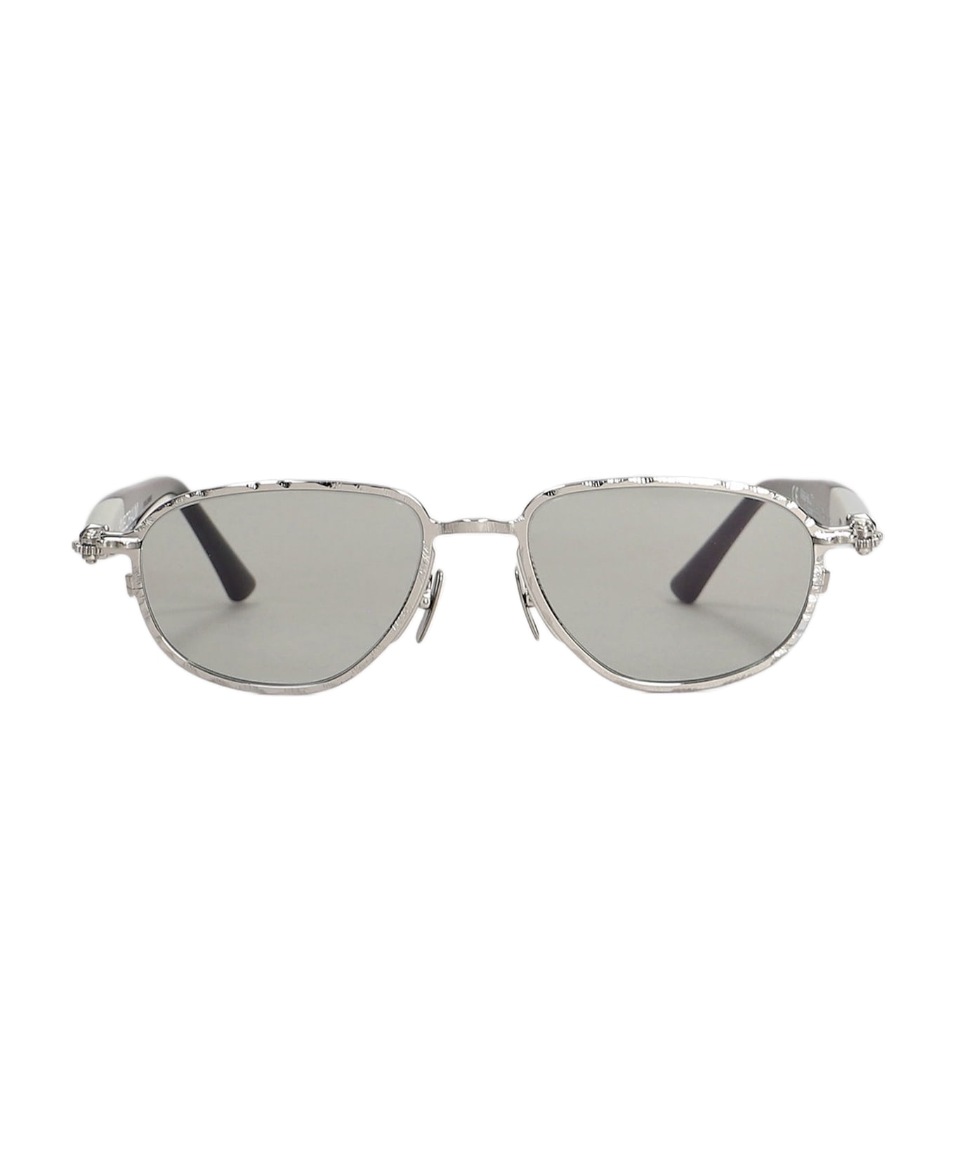 Kuboraum J71 Sunglasses In Grey Metal Alloy - grey