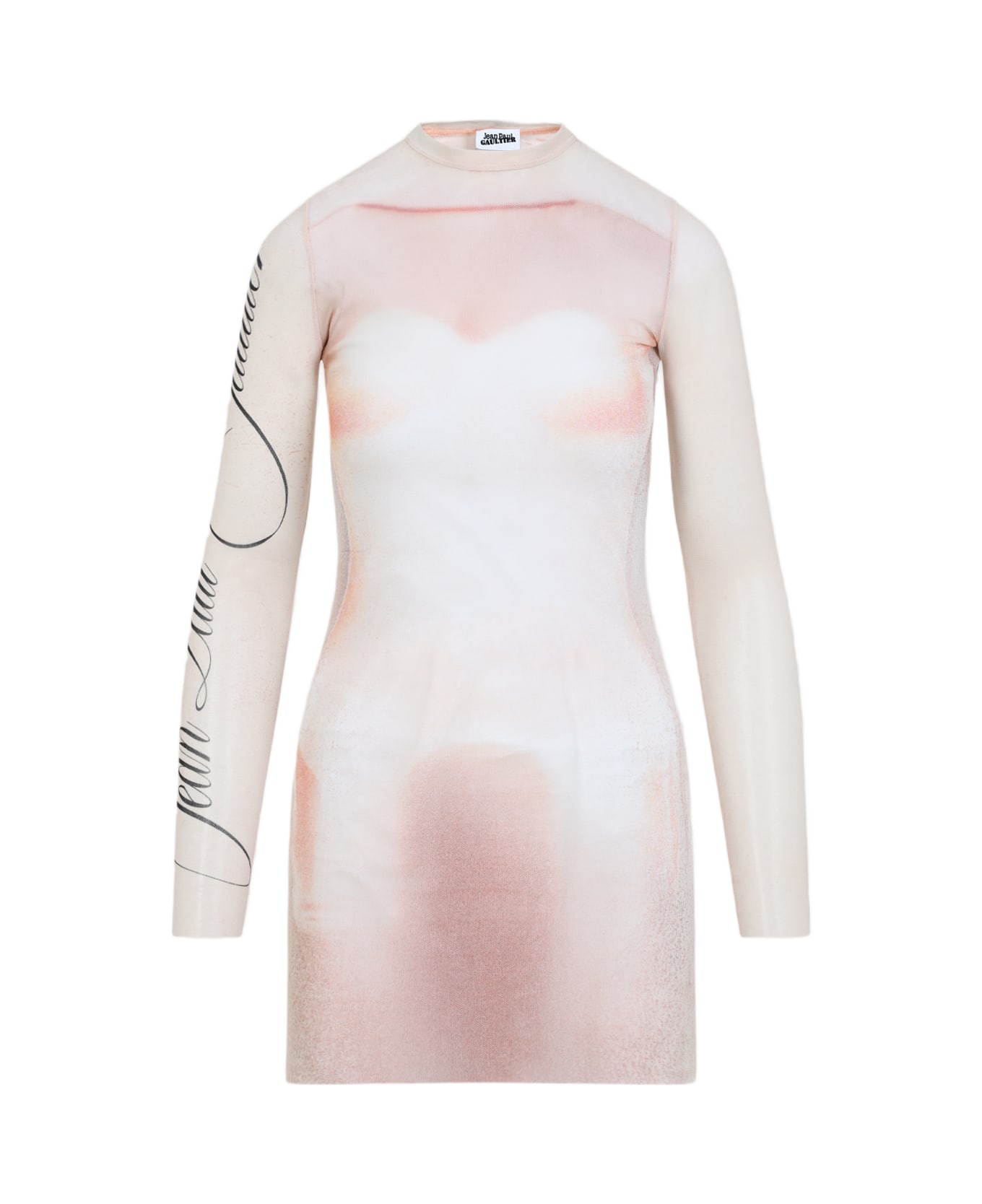 Jean Paul Gaultier The Le Classique Short Dress - Palepink Dustypink