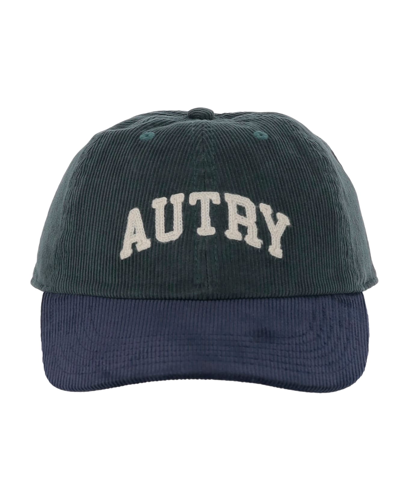 Autry Logo Velvet Hat - Conifer