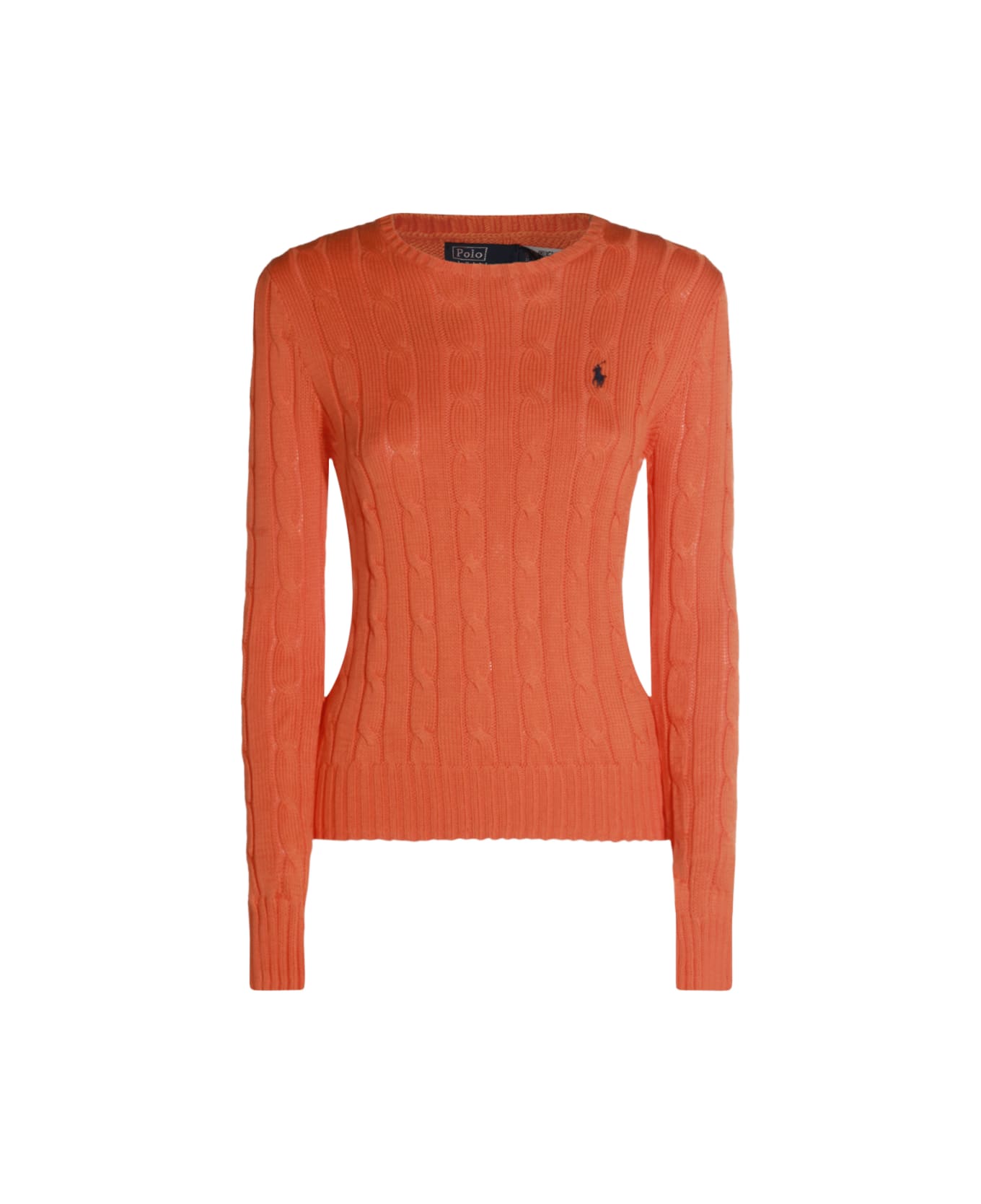 Polo Ralph Lauren Orange Cotton Knitwear - SUN ORANGE