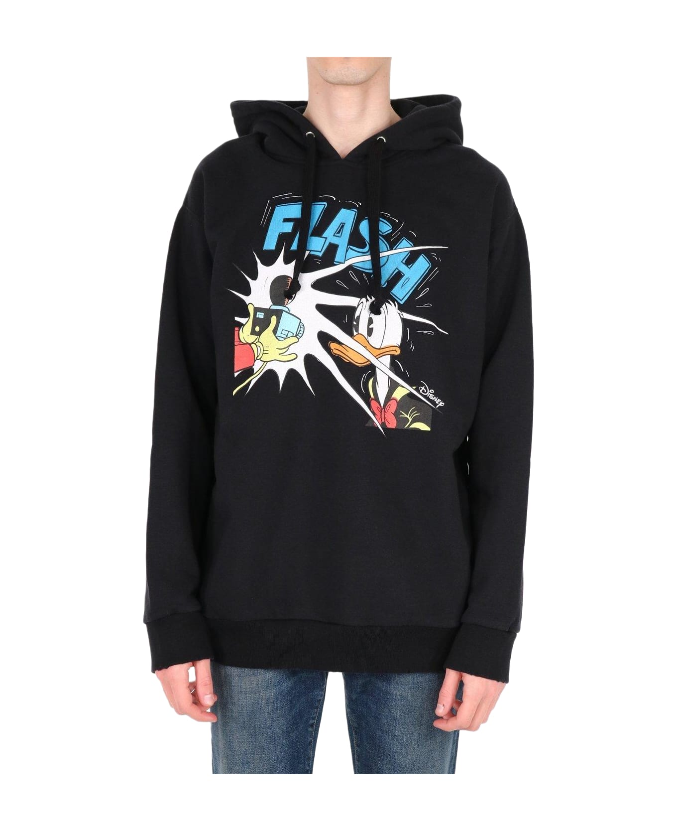 Gucci X Disney Donald Duck Hoodie - Nero