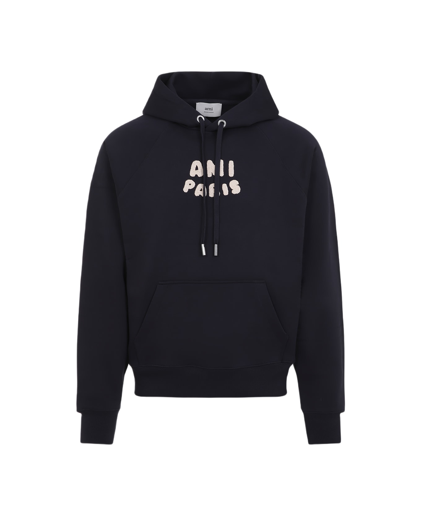 Ami Alexandre Mattiussi Boxy Hoodie - BLUE