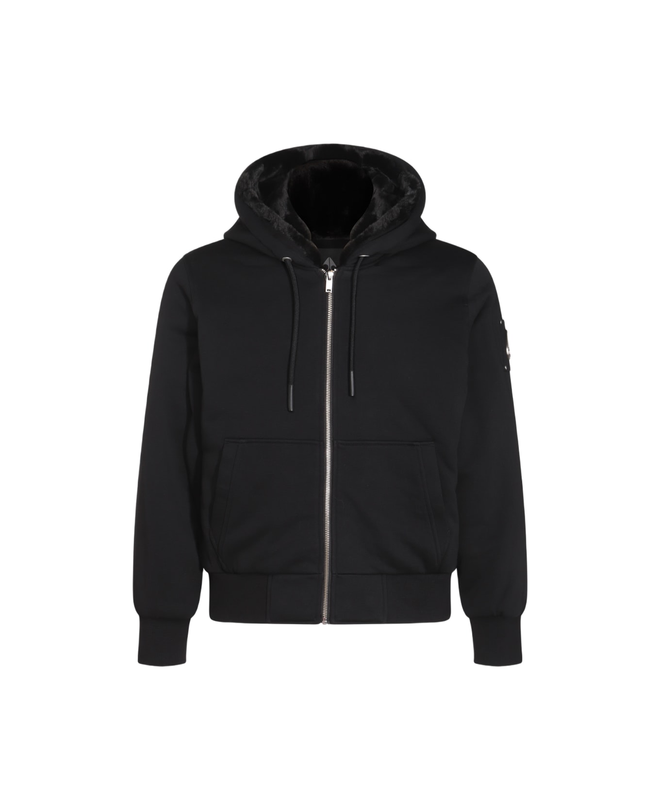 Moose Knuckles Black Casual Jacket - Black