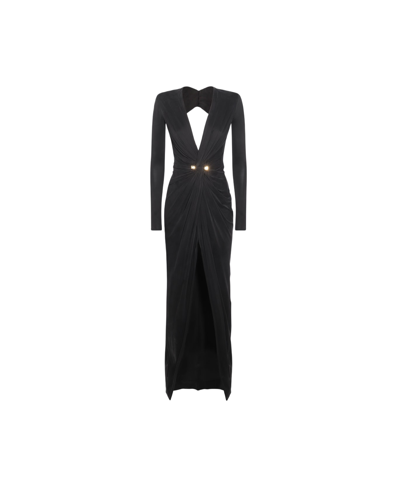 Elisabetta Franchi Black Dress - Black
