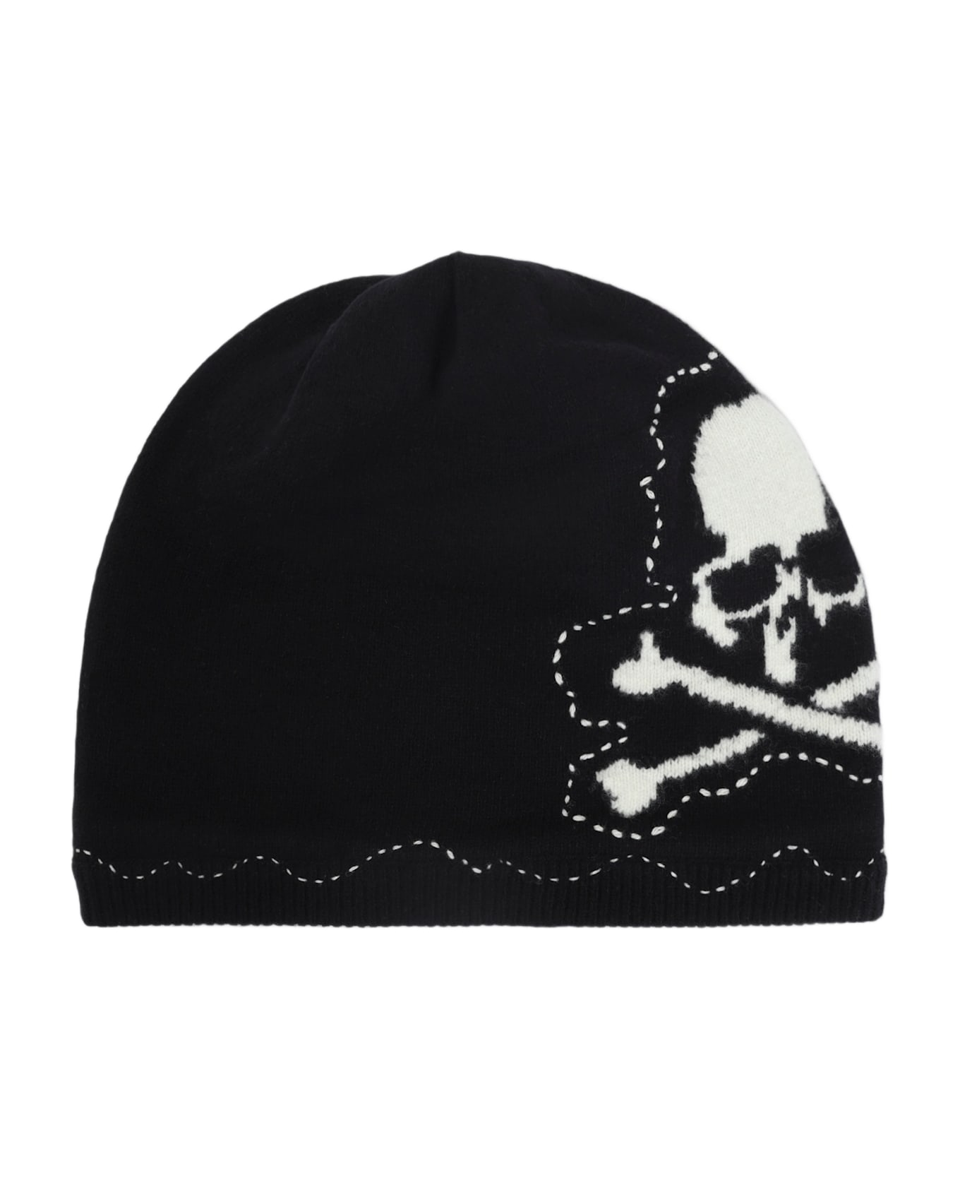 Mastermind Japan Hand Stitch Beanie - Black