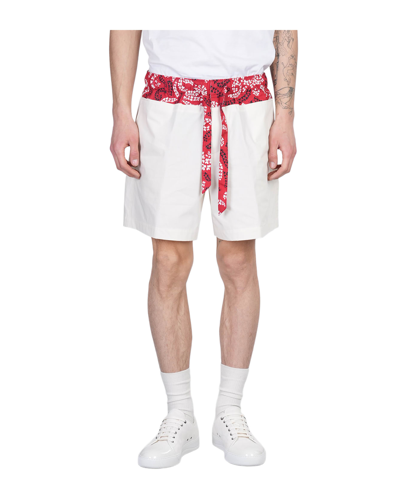 Lanvin Shorts In Beige Cotton - beige