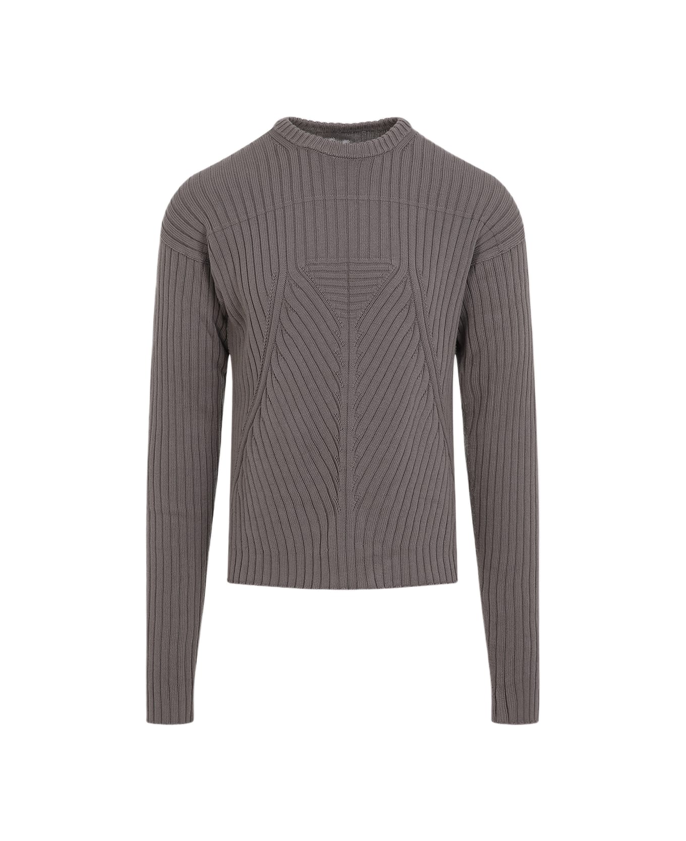 Rick Owens Round Neck Sweater - Dust