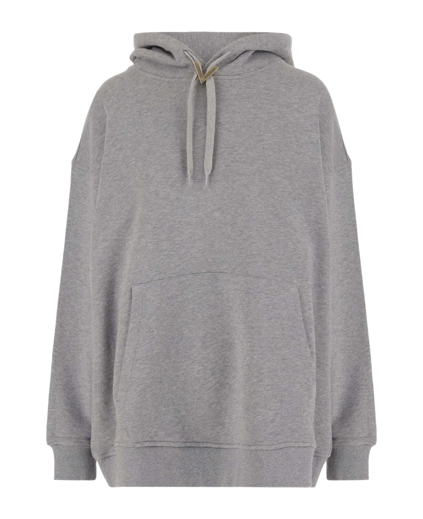 Valentino Stretch Cotton Sweatshirt - Grey